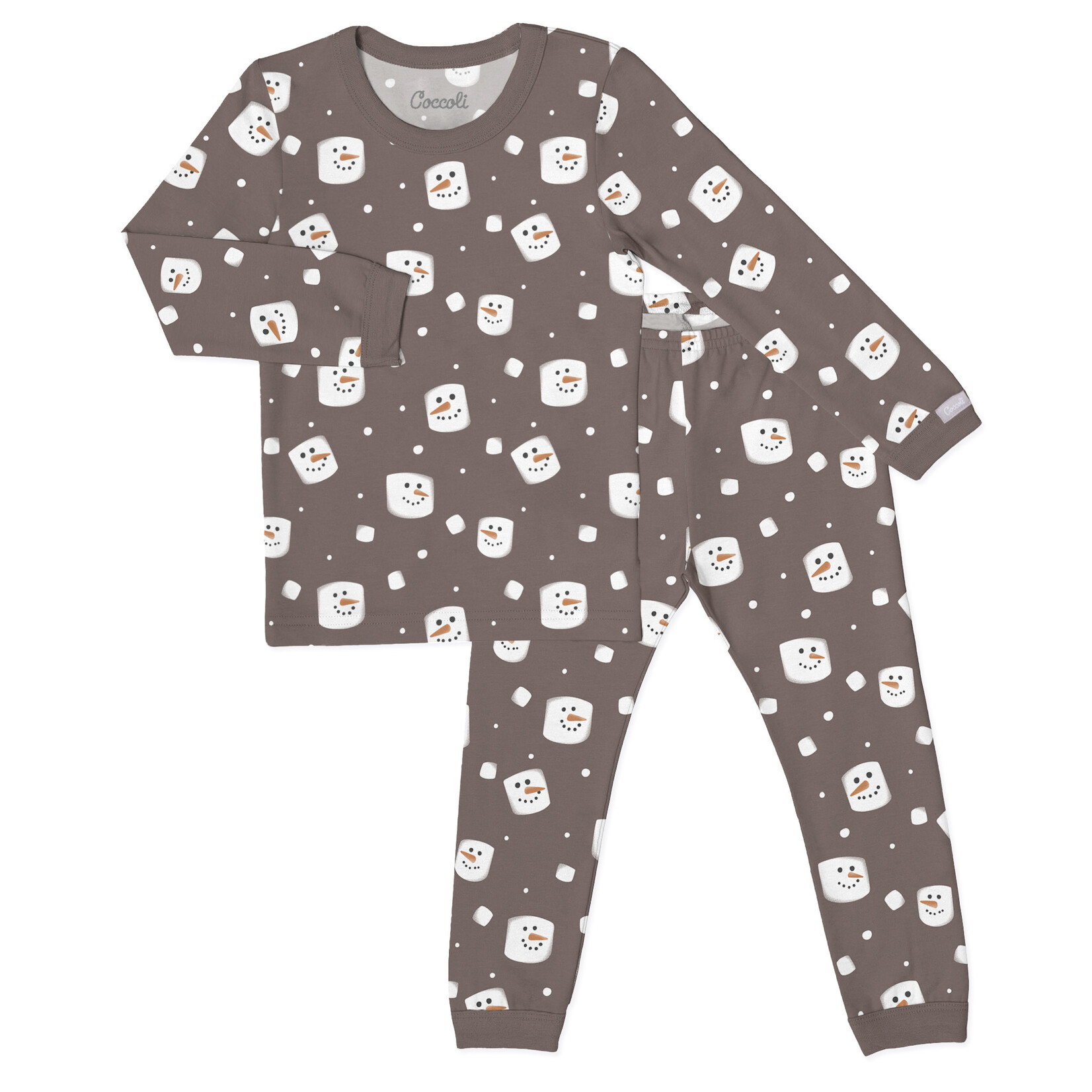 Coccoli Coccoli - Cotton Modal Marshmallows 2 Pc Pajama Set