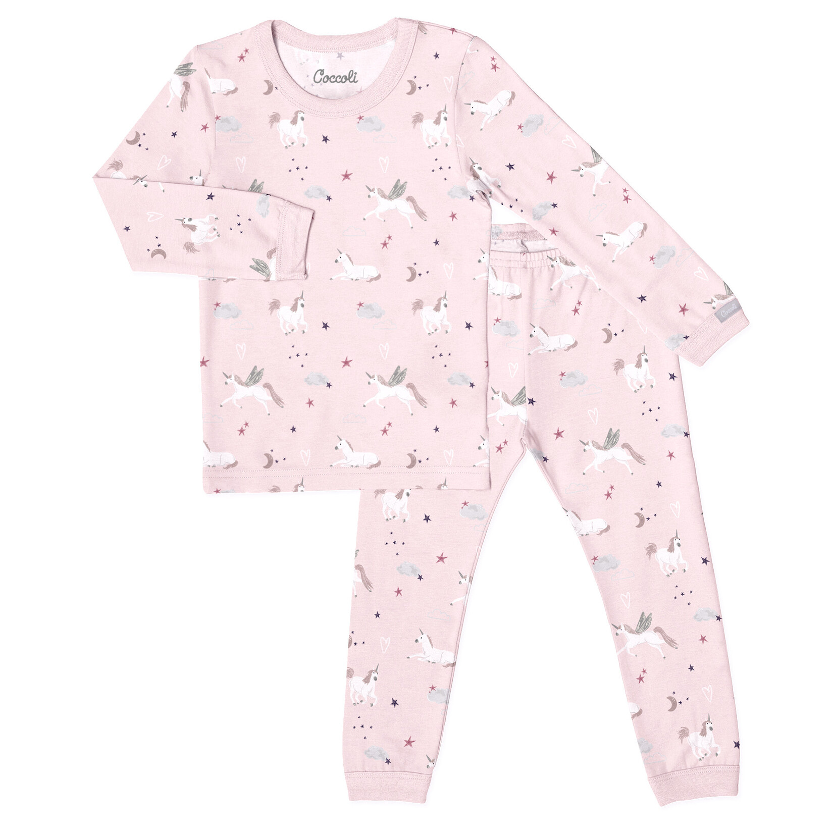 Coccoli Coccoli -  Modal Unicorns 2 Pc Pajama Set