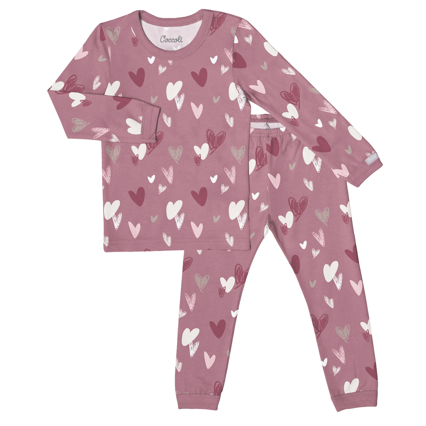 Coccoli Coccoli - Modal Hearts 2 Pc Pajama Set