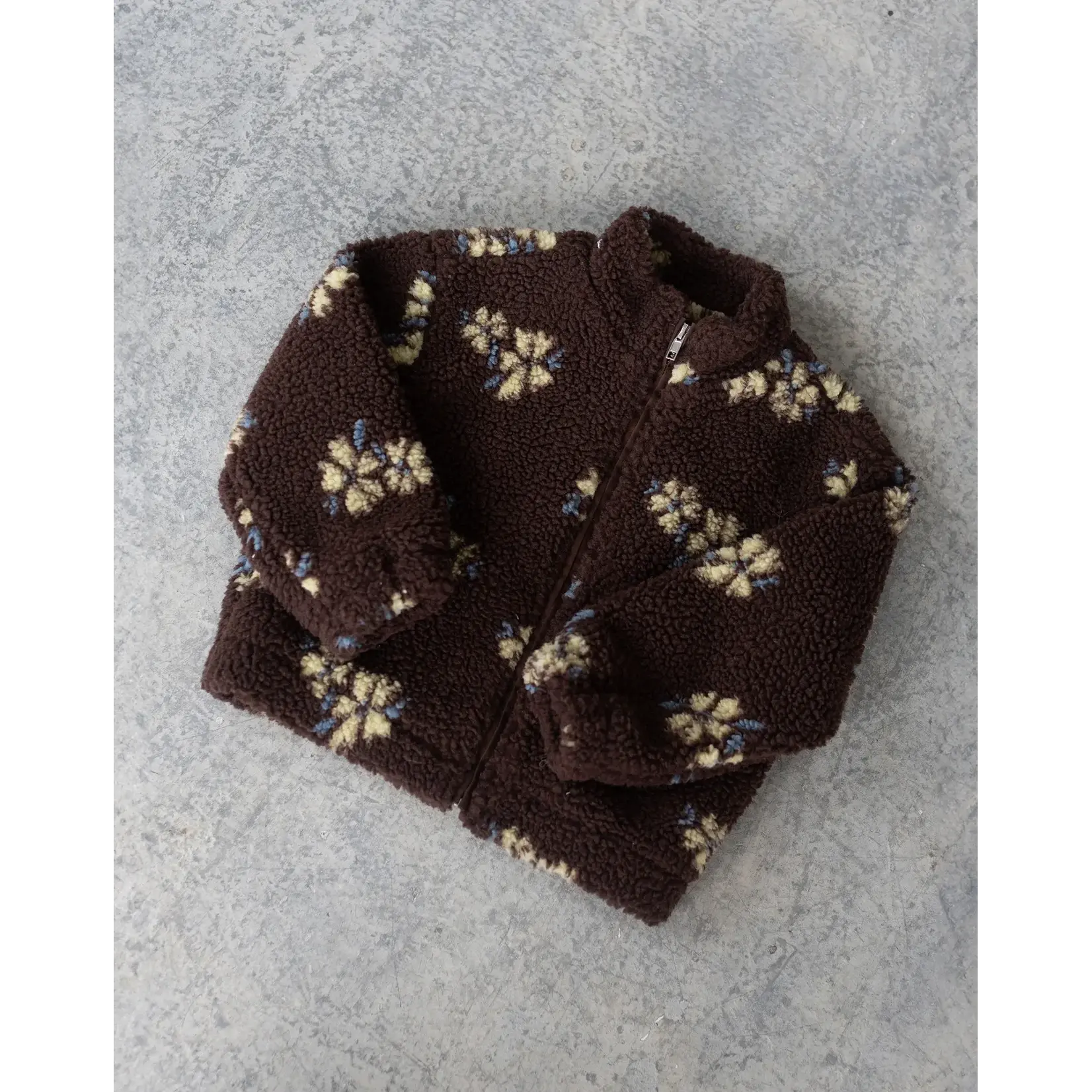 Brunette The Label Brunette The Label -   Floral Sherpa Jacket