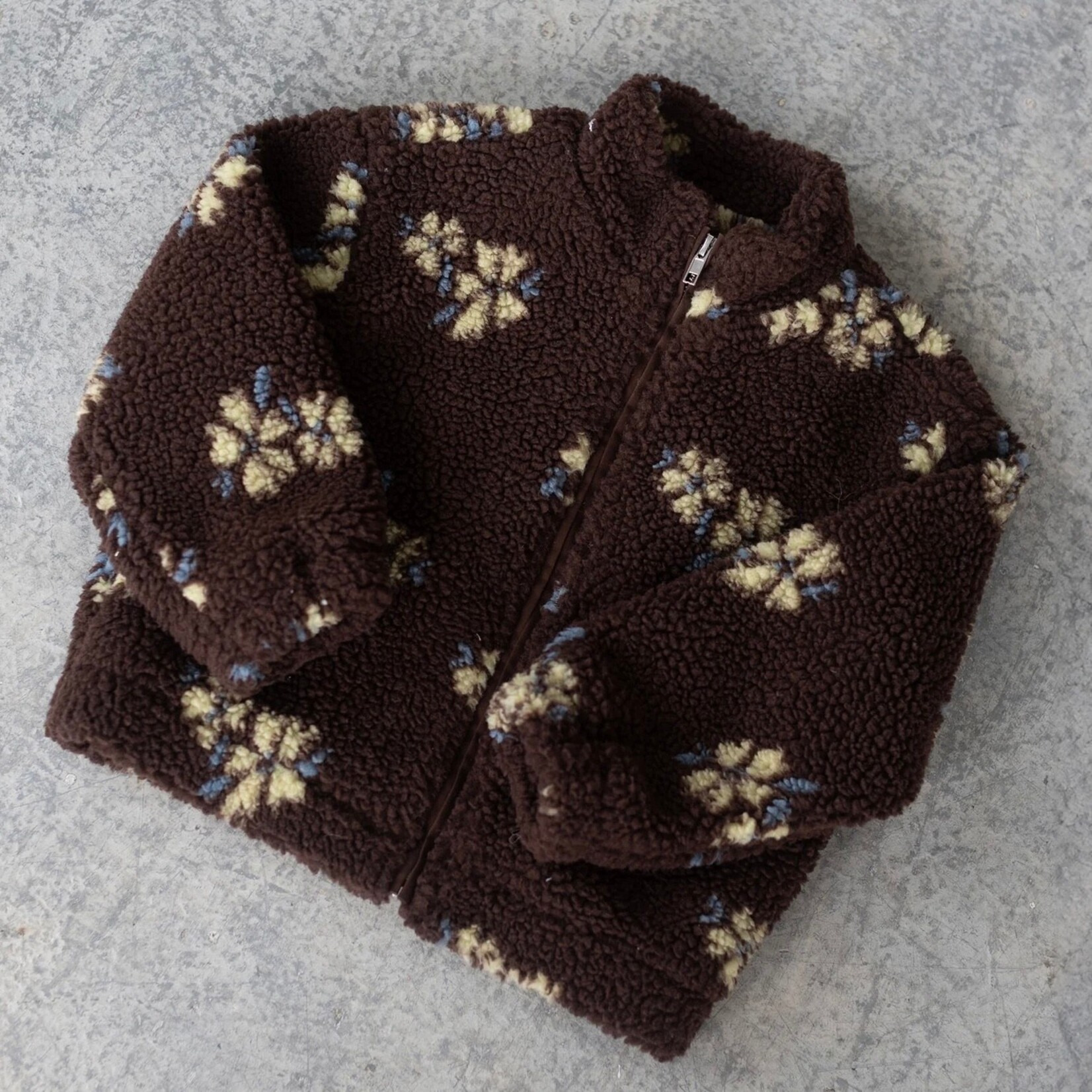 Brunette The Label Brunette The Label -   Floral Sherpa Jacket