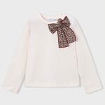 Mayoral Mayoral -  T-Shirt With Leopard Bow (4029)