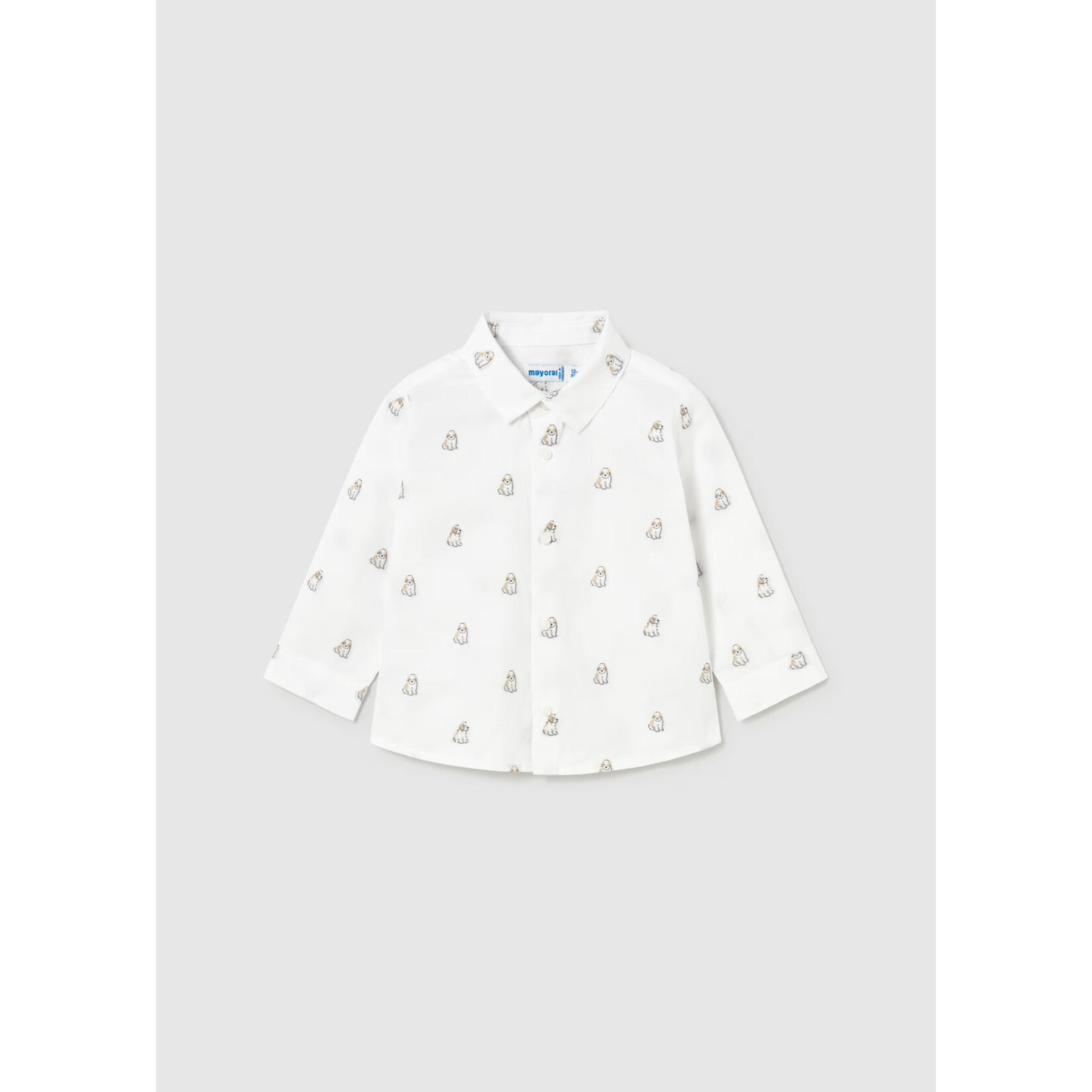 Mayoral Mayoral -  L/S Shirt With Puppies (2113)