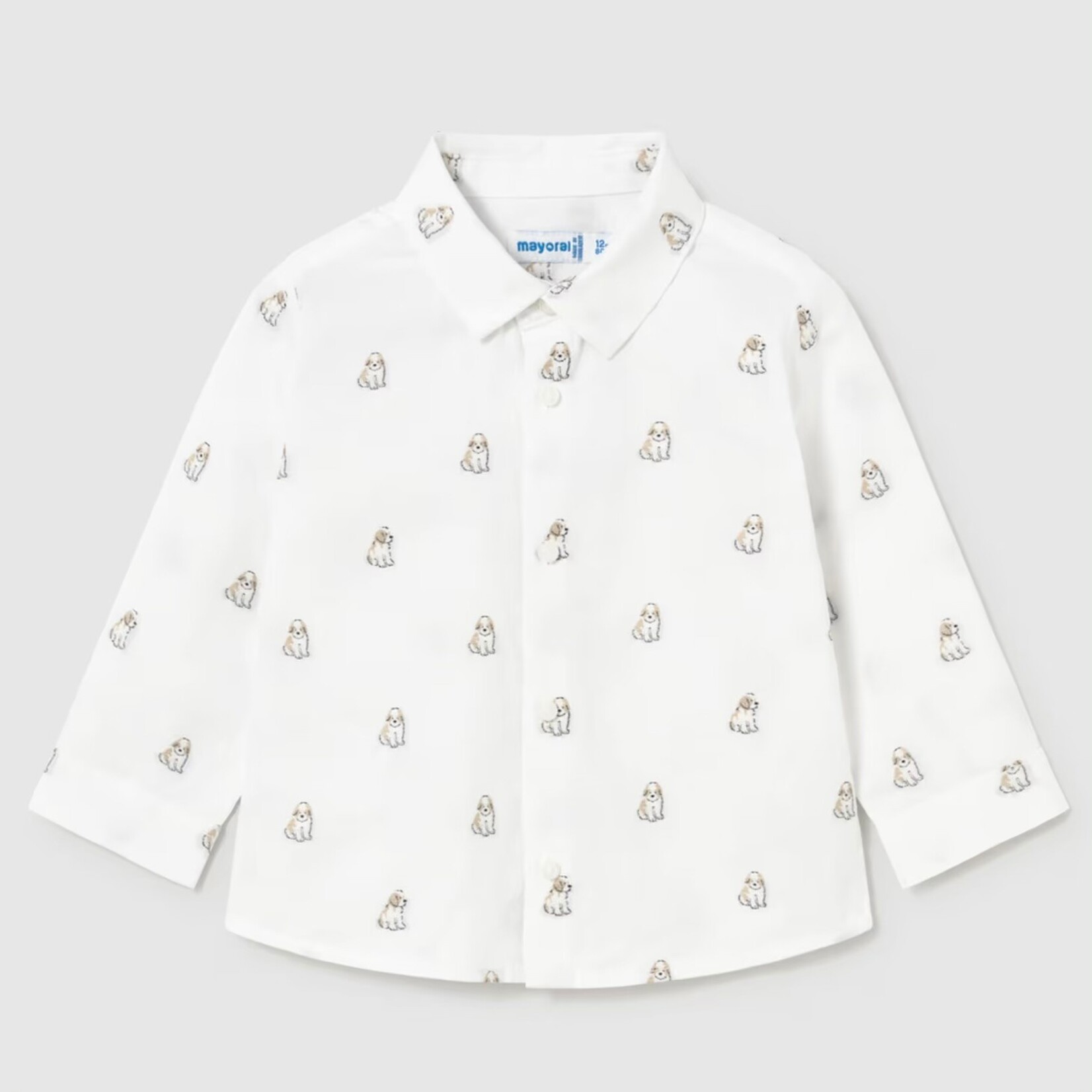 Mayoral Mayoral -  L/S Shirt With Puppies (2113)