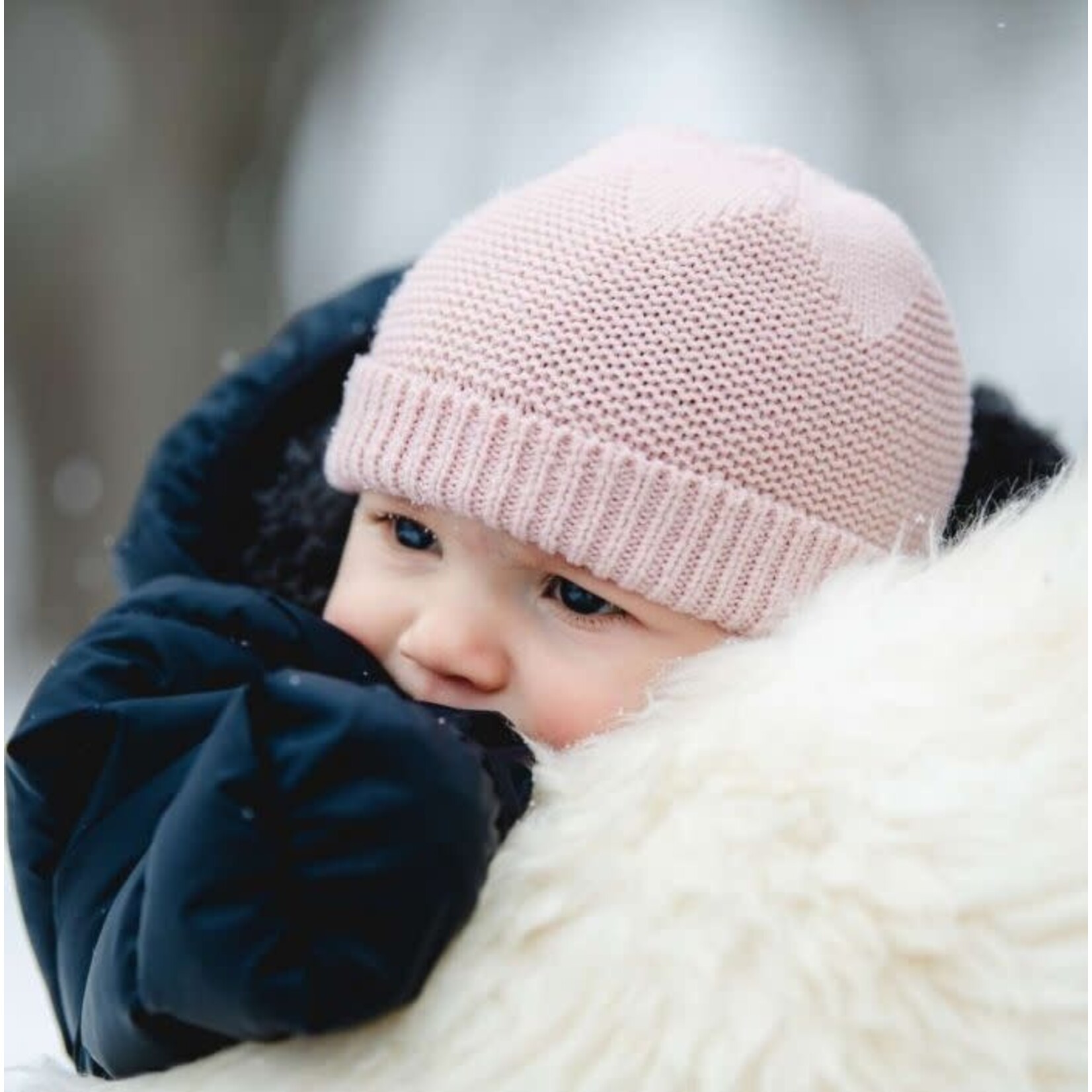 Calikids Calikids - Knit Baby Beanie