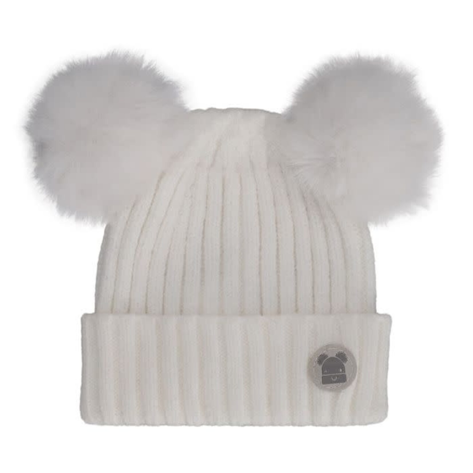 Calikids Calikids - Double Pom Knit Toque
