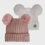 Calikids Calikids - Double Pom Knit Toque