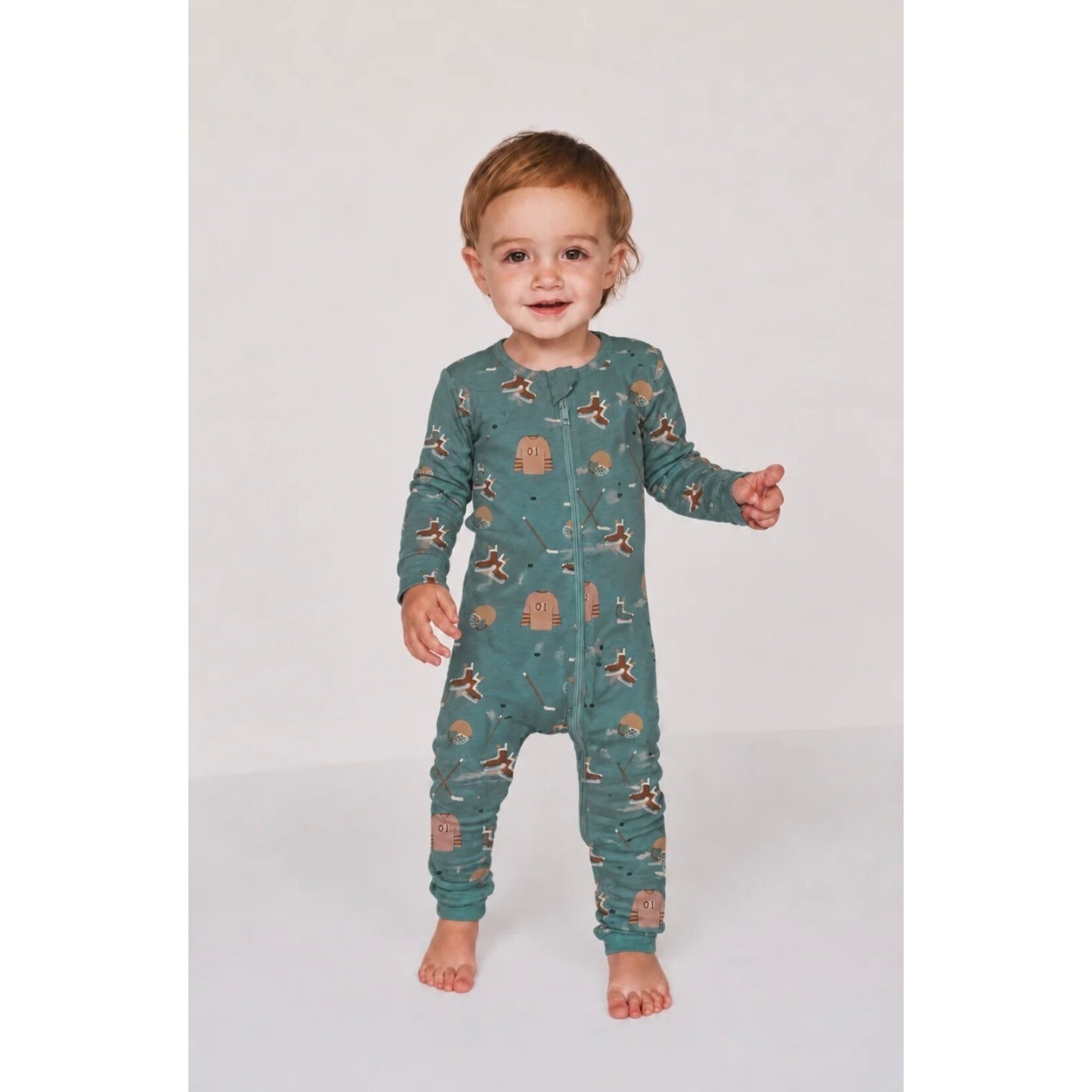 Bambi & Birdie Bambi & Birdie - Hockey Zippered Sleeper