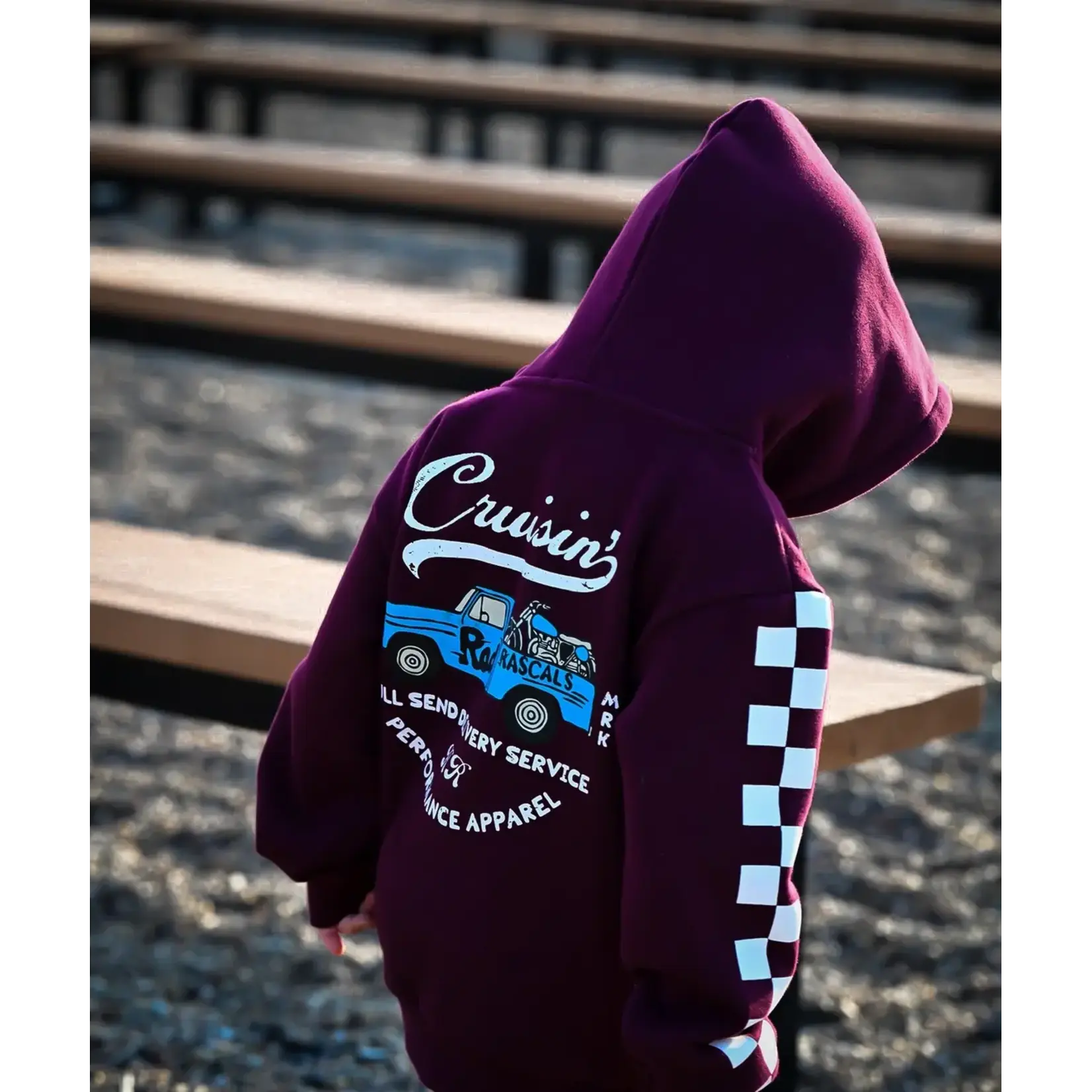 Rad Rascals Rad Rascals - Full Send Delivery Service Hoodie