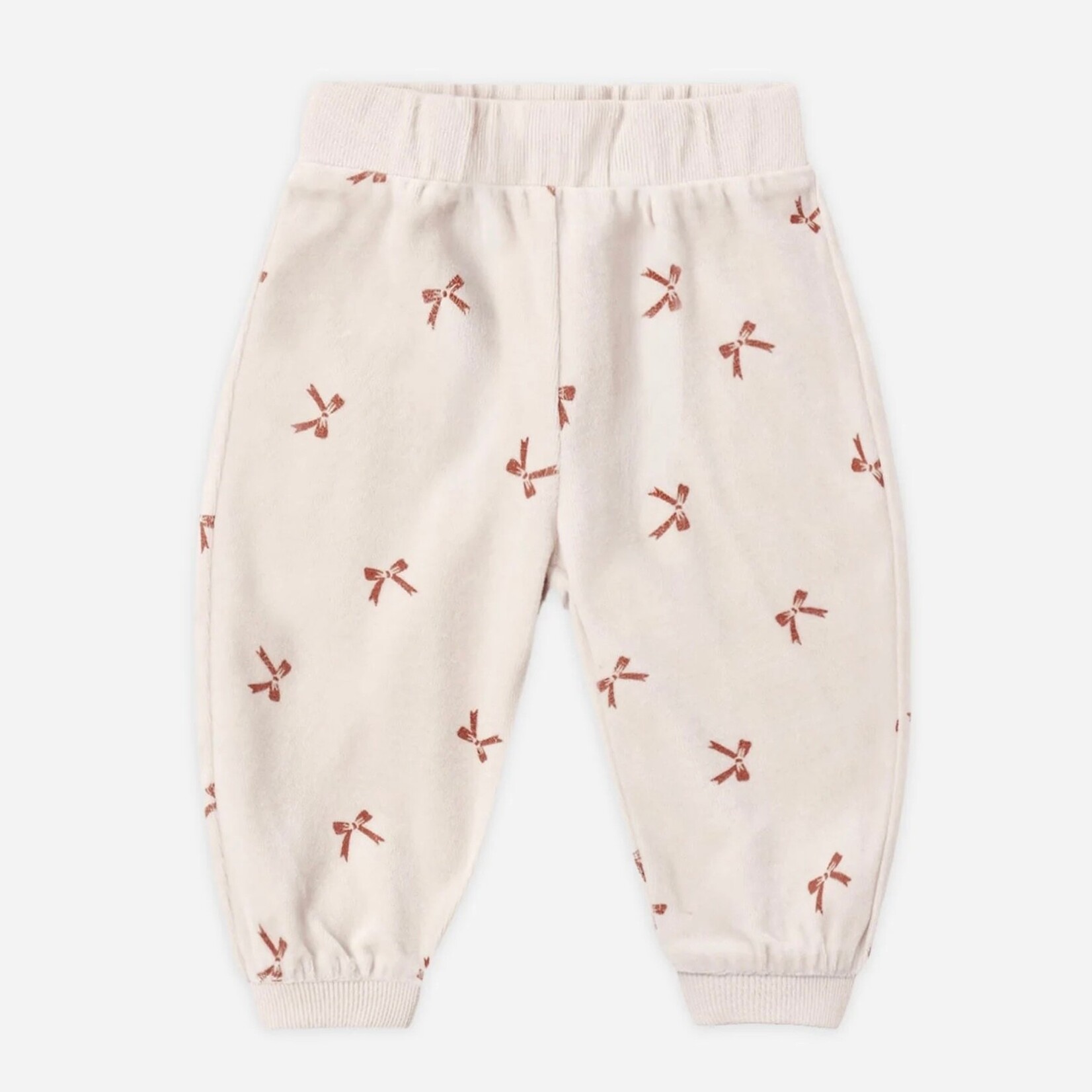 Quincy Mae Quincy Mae - Velour  Relaxed Sweatpant