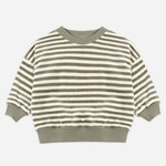 Quincy Mae Quincy Mae - Velour  Relaxed Sweatshirt