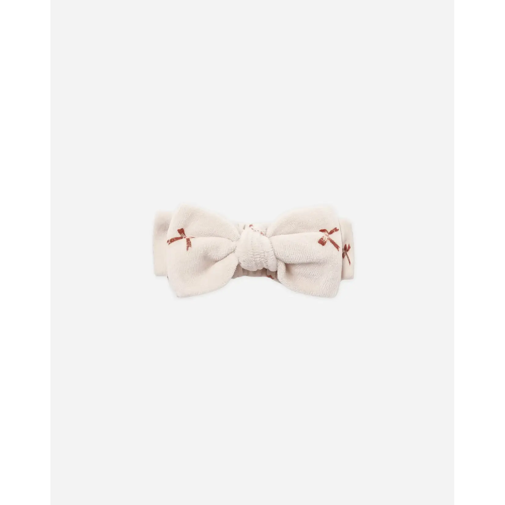 Quincy Mae Quincy Mae - Velour Bow Headband