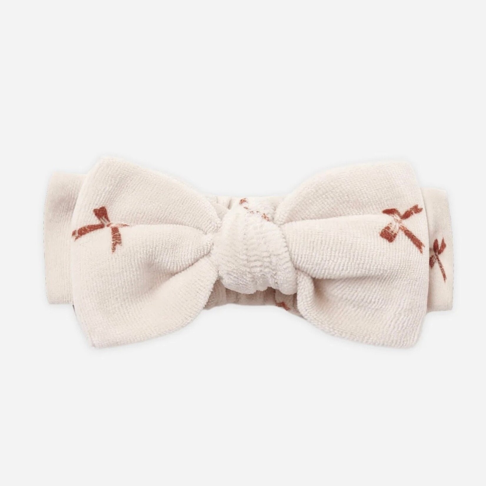 Quincy Mae Quincy Mae - Velour Bow Headband