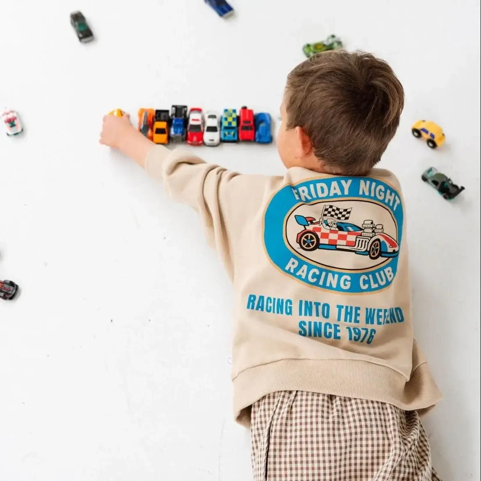 Roobear Roobear - Racing Club Cotton Crewneck