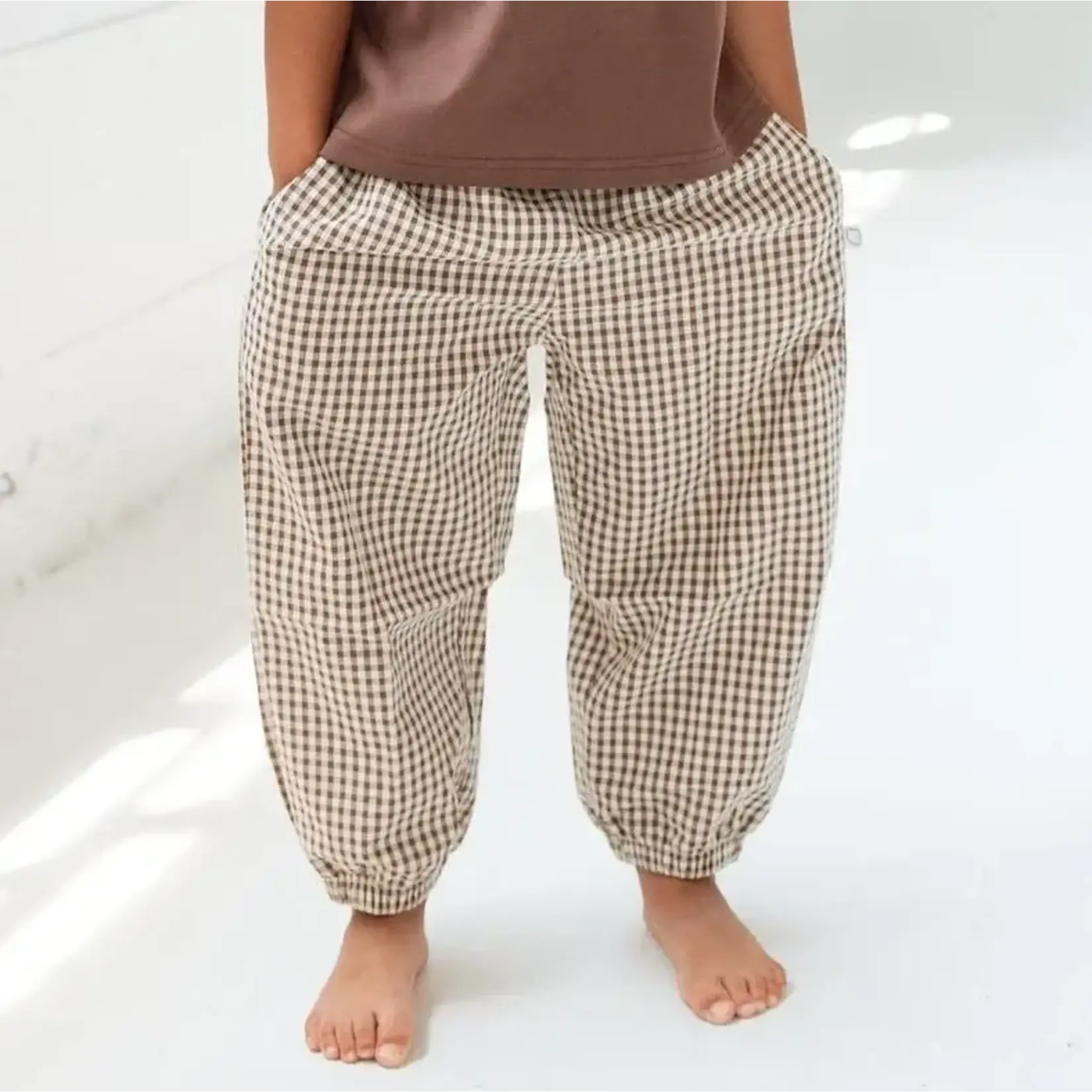 Roobear Roobear - Comfy Gingham Pants