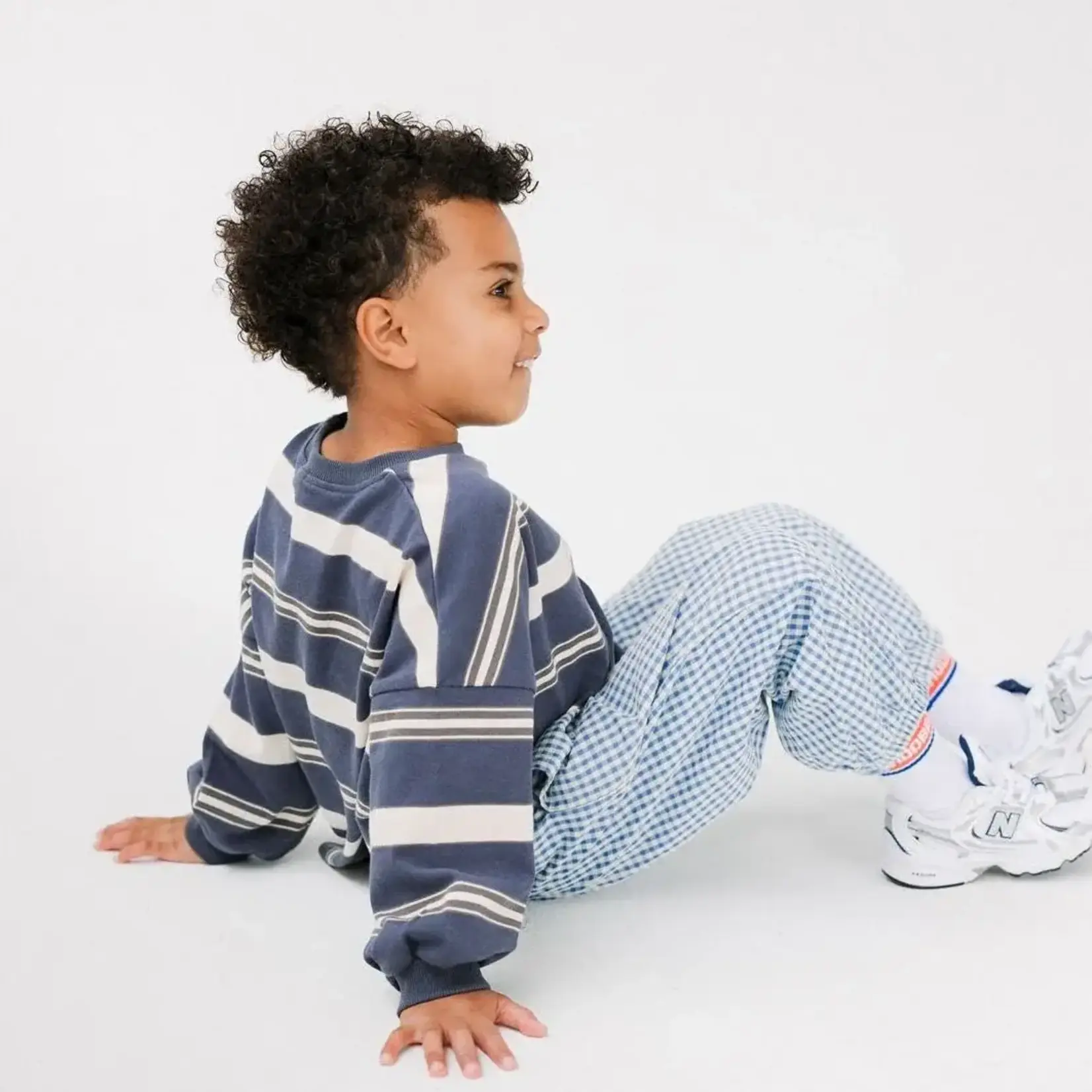 Roobear Roobear - Striped Lightweight Crewneck