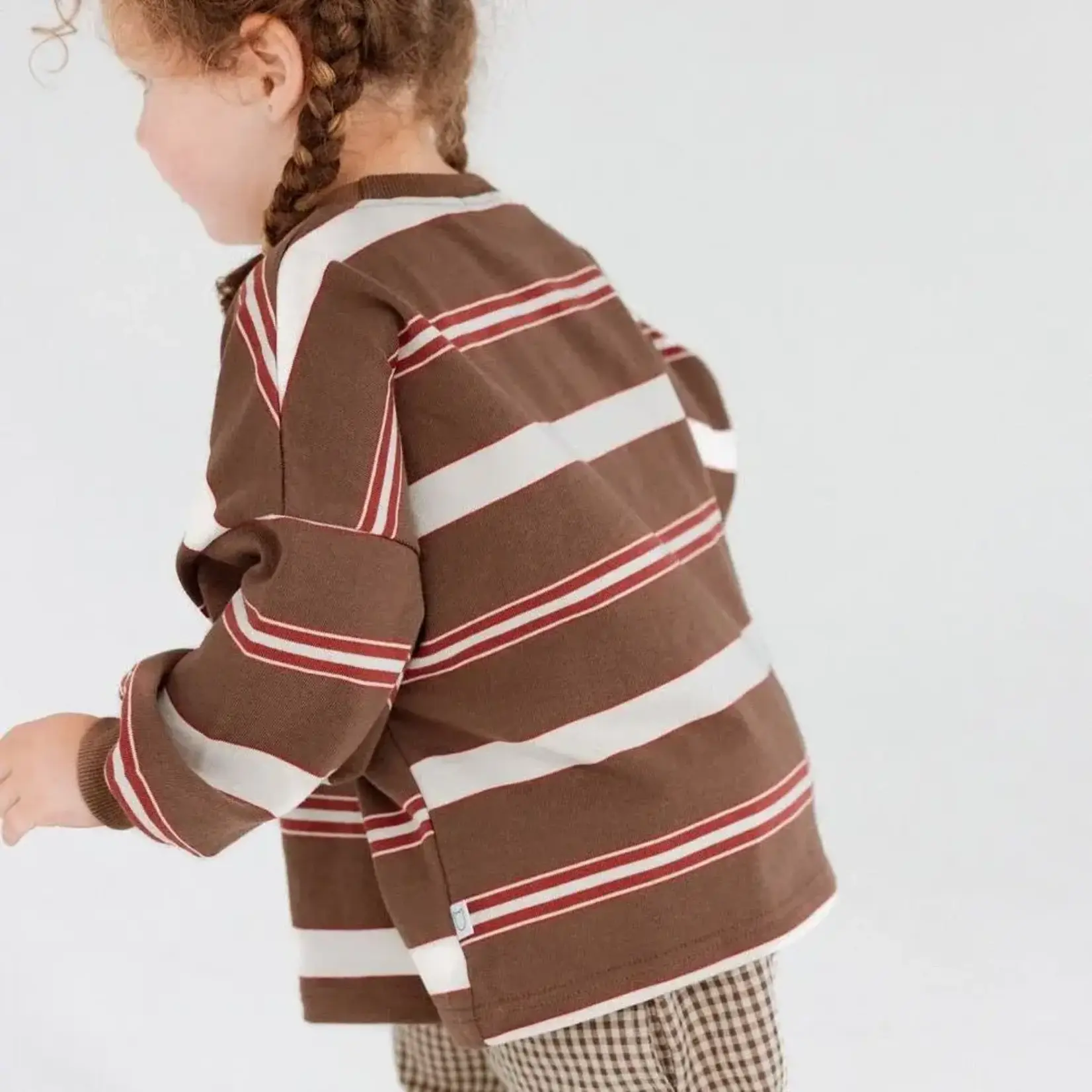 Roobear Roobear - Striped Lightweight Crewneck