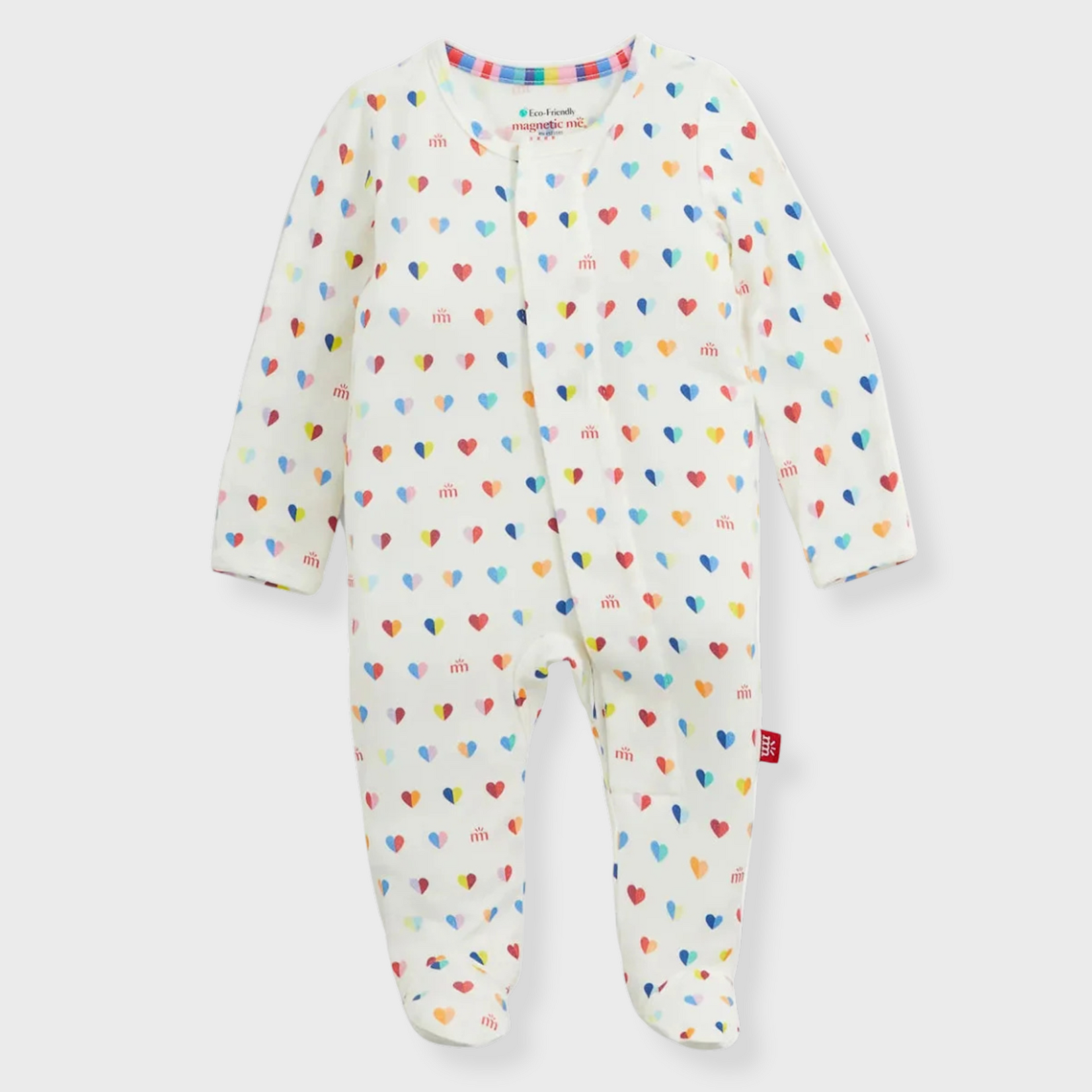 Magnetic Me Magnetic Me - Branded Heart Modal Footie
