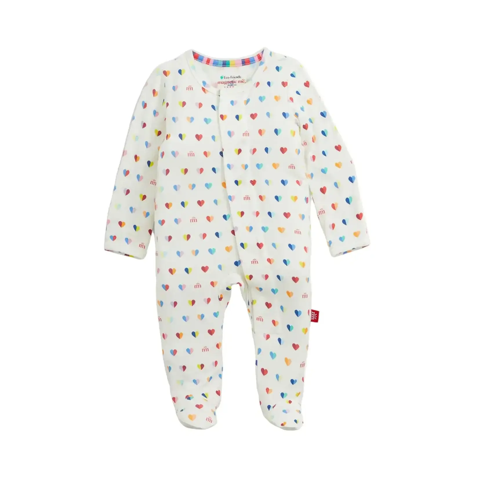 Magnetic Me Magnetic Me - Branded Heart Modal Footie