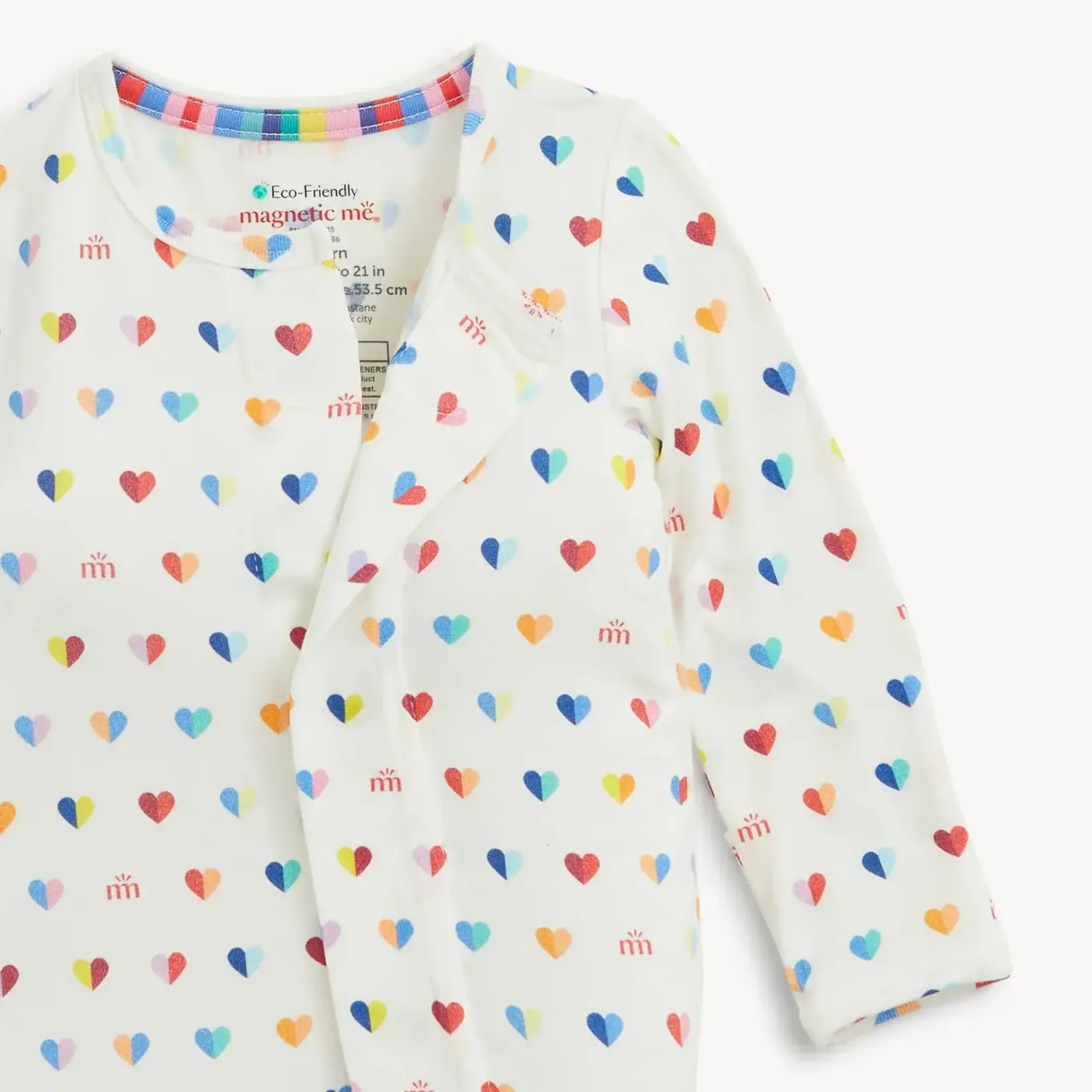Magnetic Me Magnetic Me - Branded Heart Modal Footie