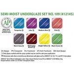 AMACO Semi-Moist Underglaze Set #109