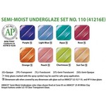 AMACO Semi-Moist Underglaze Set #110