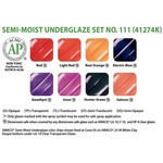 AMACO Semi-Moist Underglaze Set #111