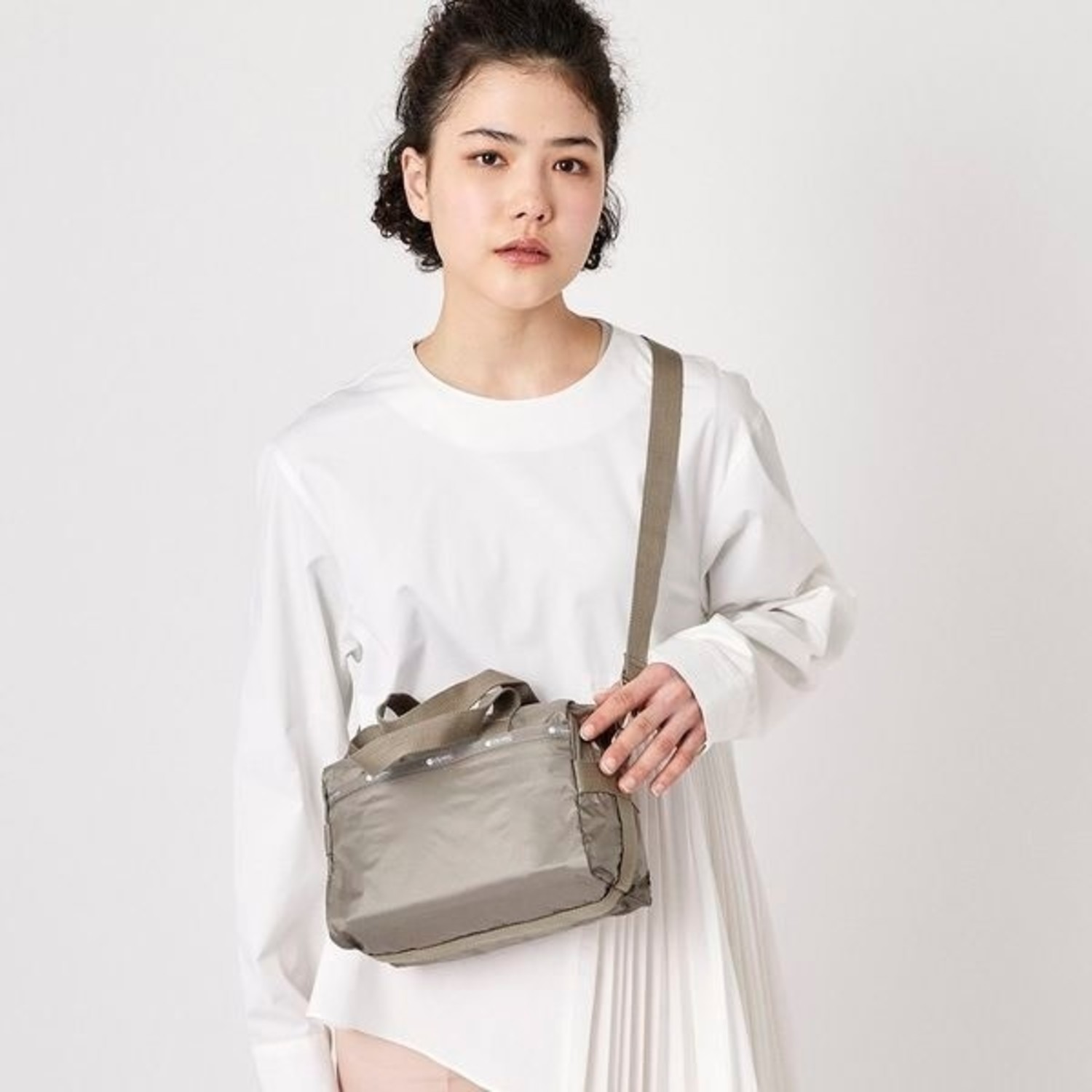 SMALL UPTOWN SATCHEL ブラックC-