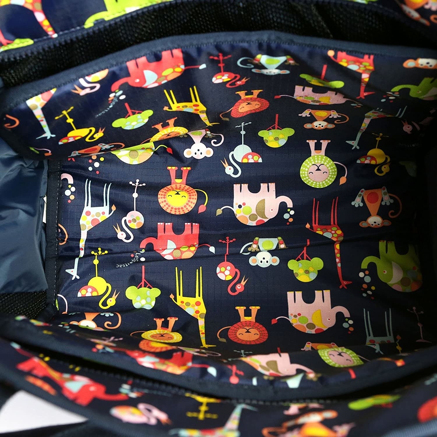 LeSportSac LeSportsac Ryan Baby Tote- Zoo Cute