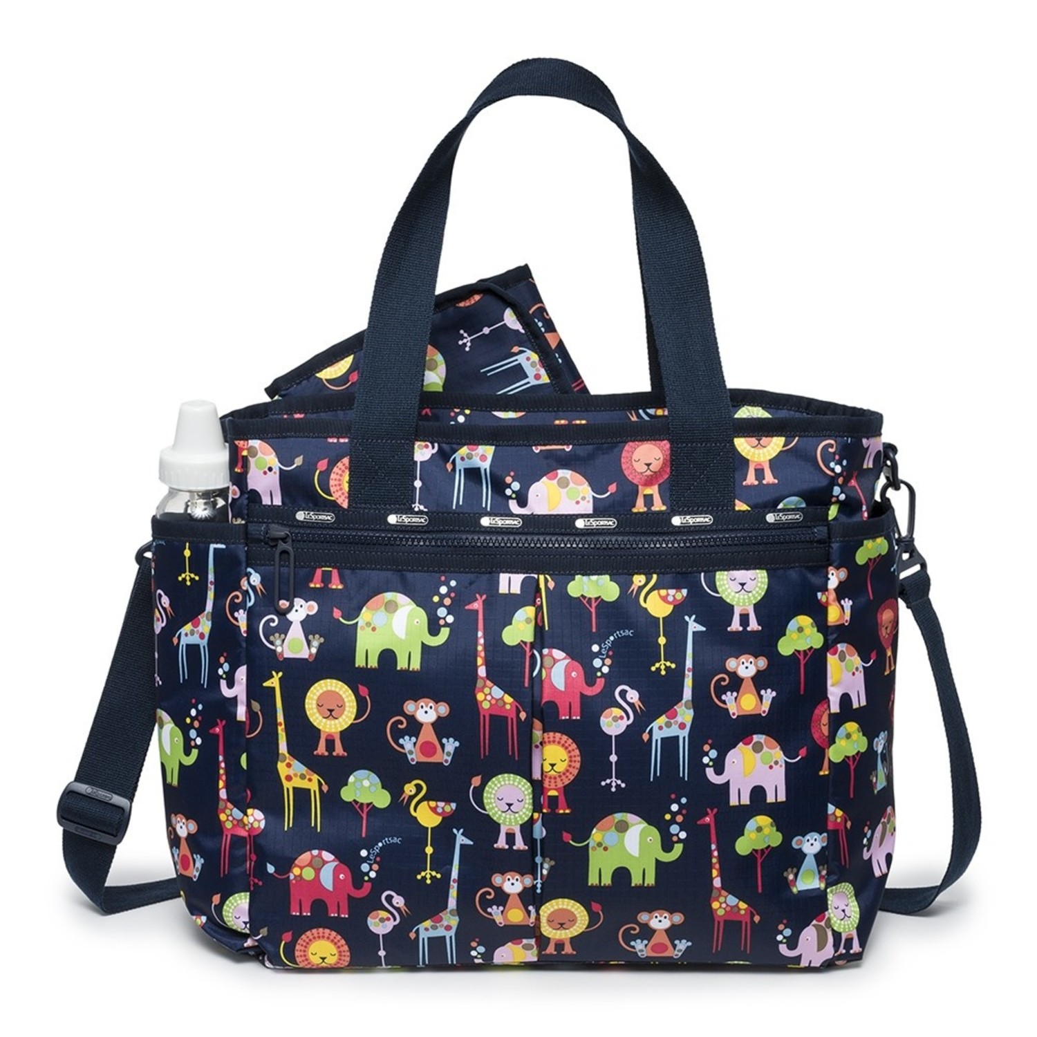 LeSportSac LeSportsac Ryan Baby Tote- Zoo Cute