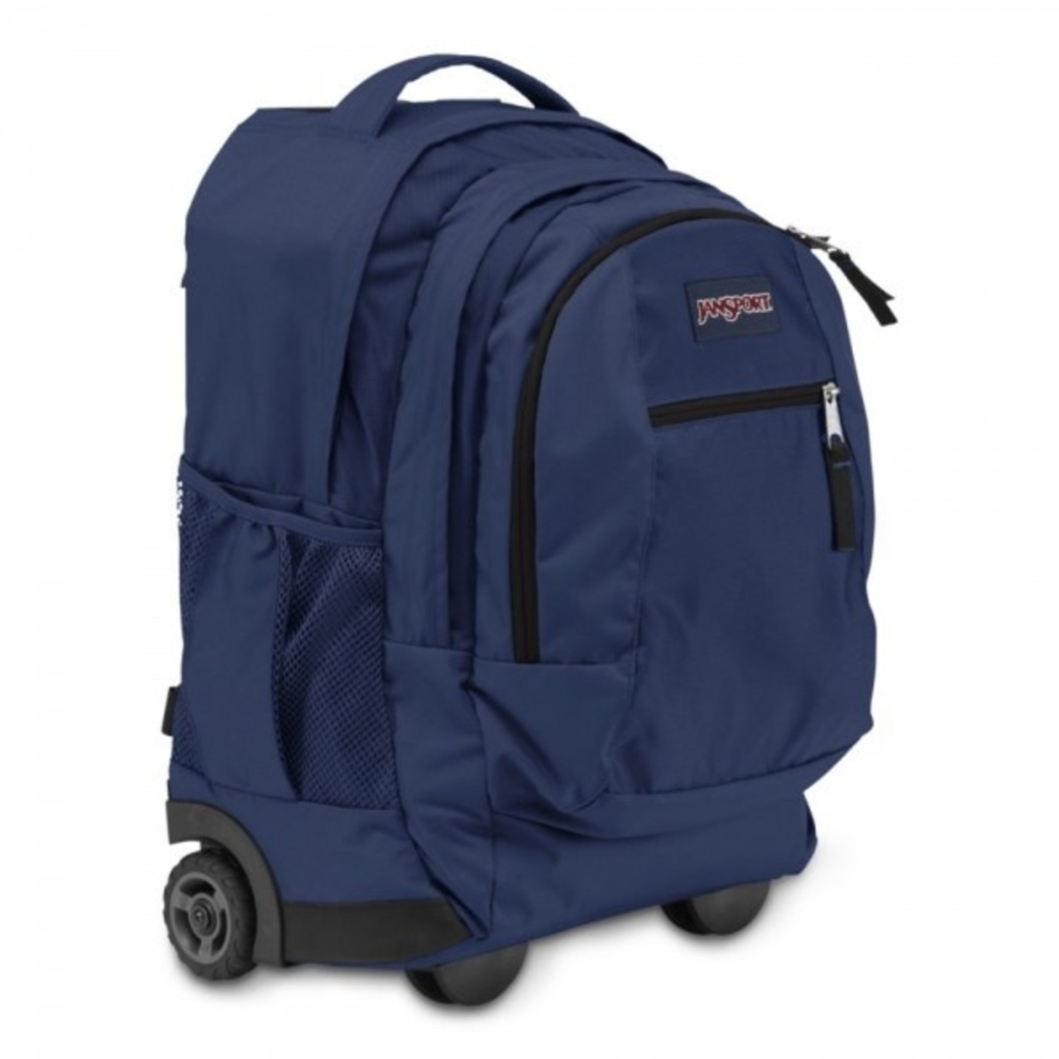 Navy blue 2025 rolling backpack