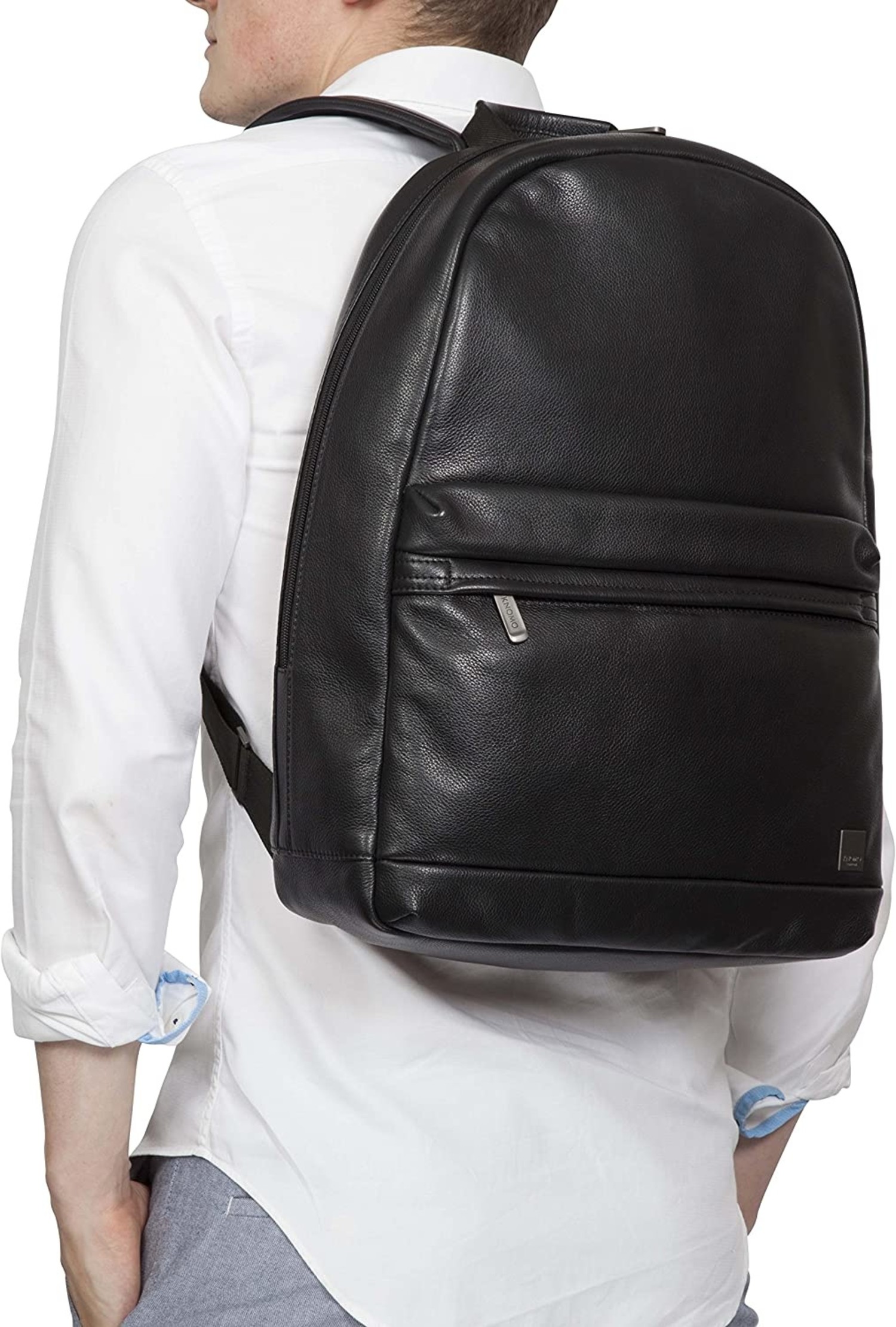 knomo leather backpack