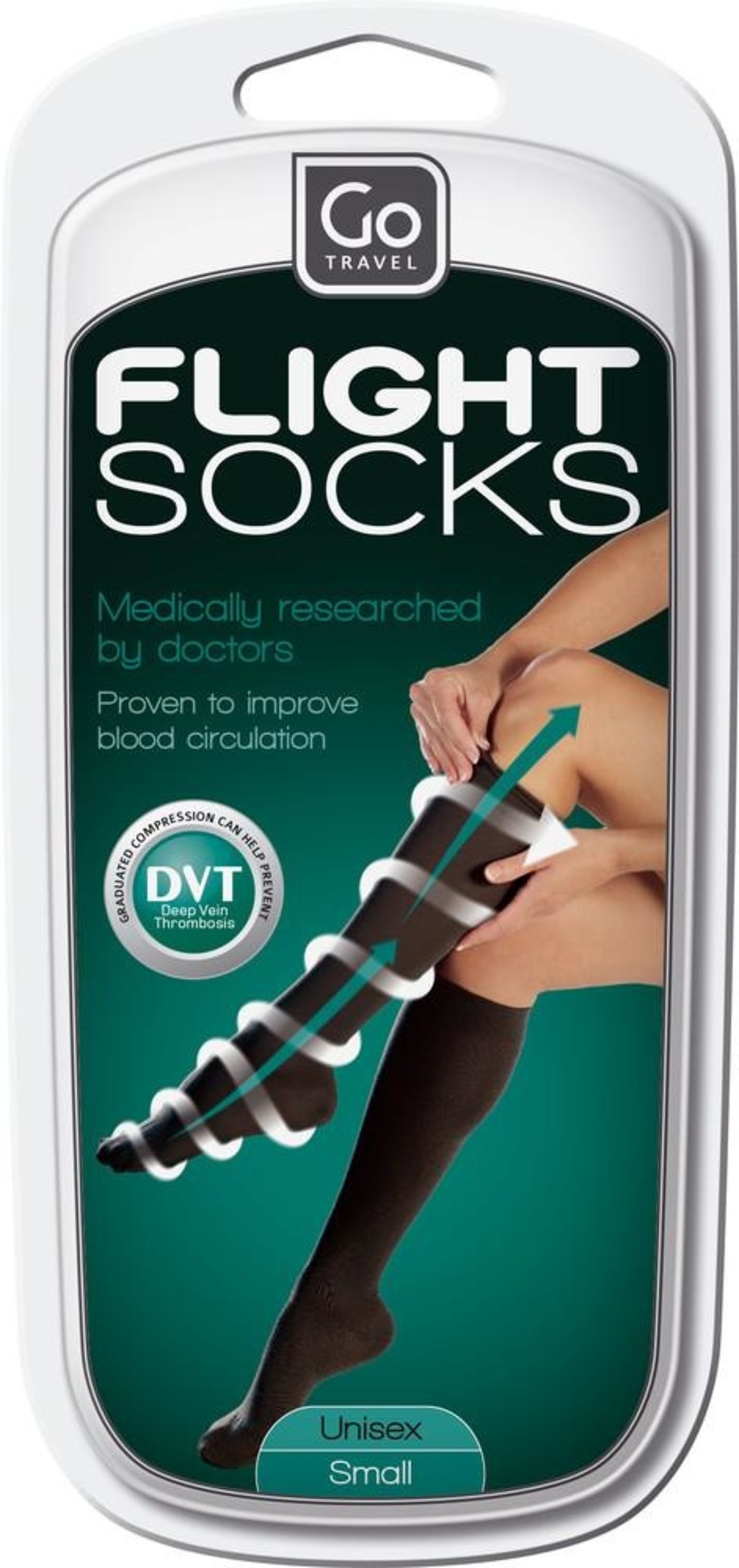 6 Pack Deal, DVT Deep Vein Thrombosis stocking flight socks size small