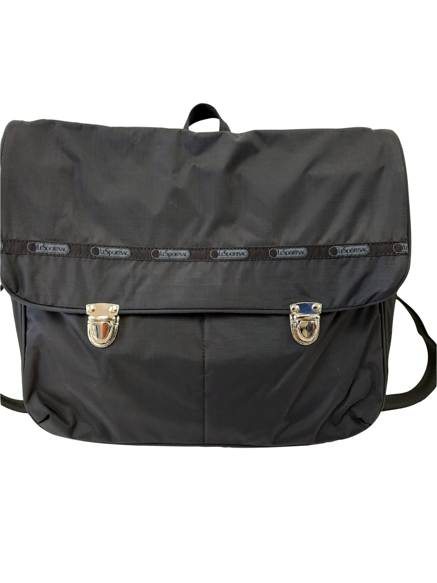 lesportsac black backpack