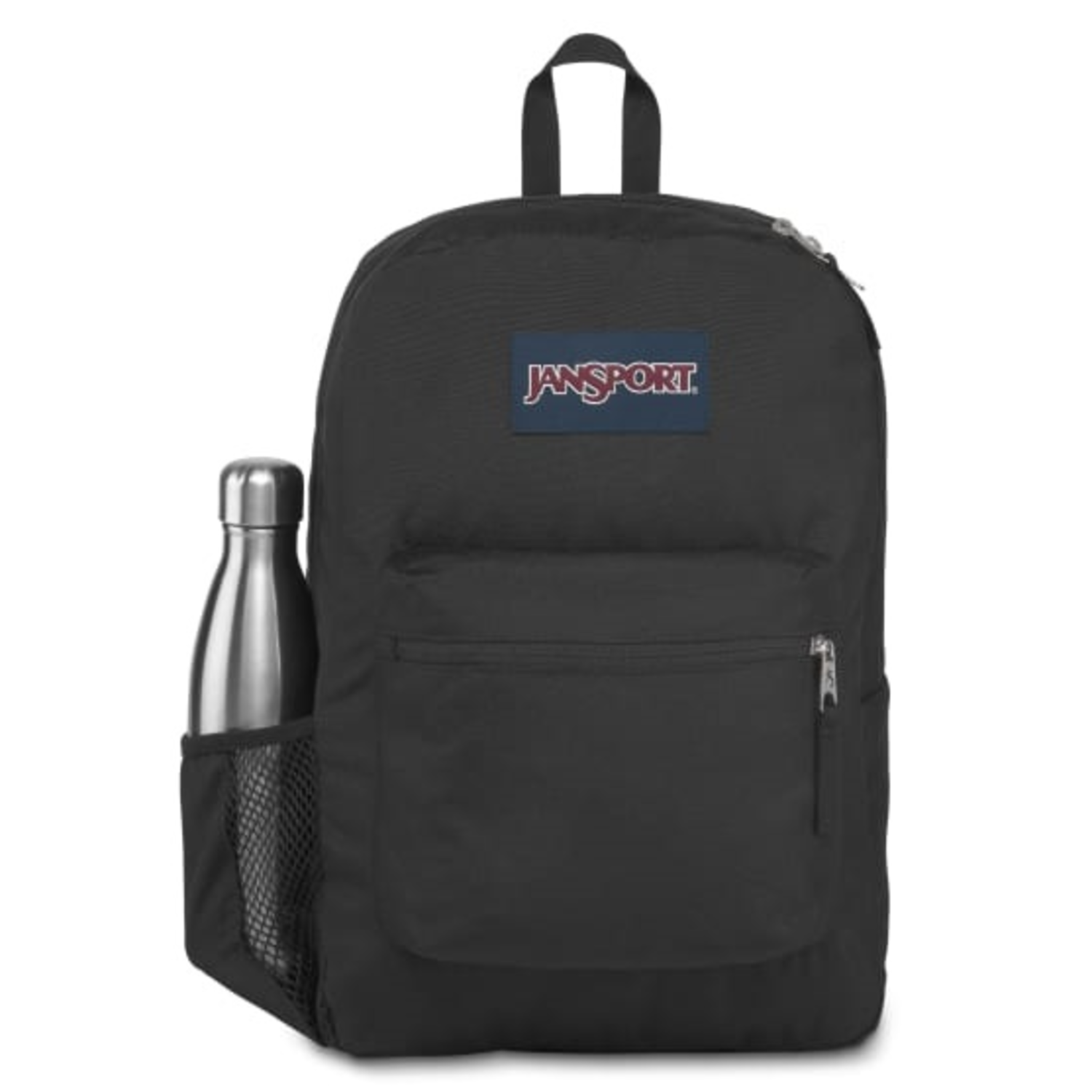 Jansport Cross Town Backpack -Black - Just Bags Luggage Center