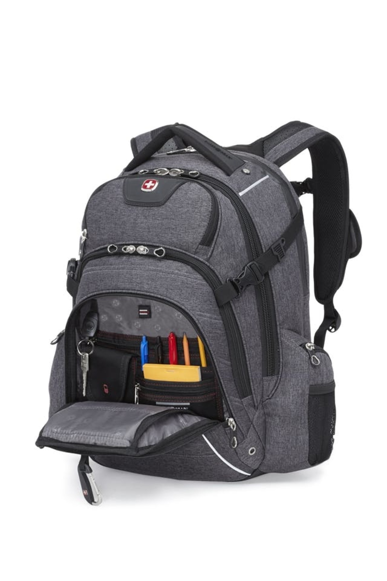 Swiss Gear 9855 17 Computer Backpack Grey - Just Bags Luggage Center