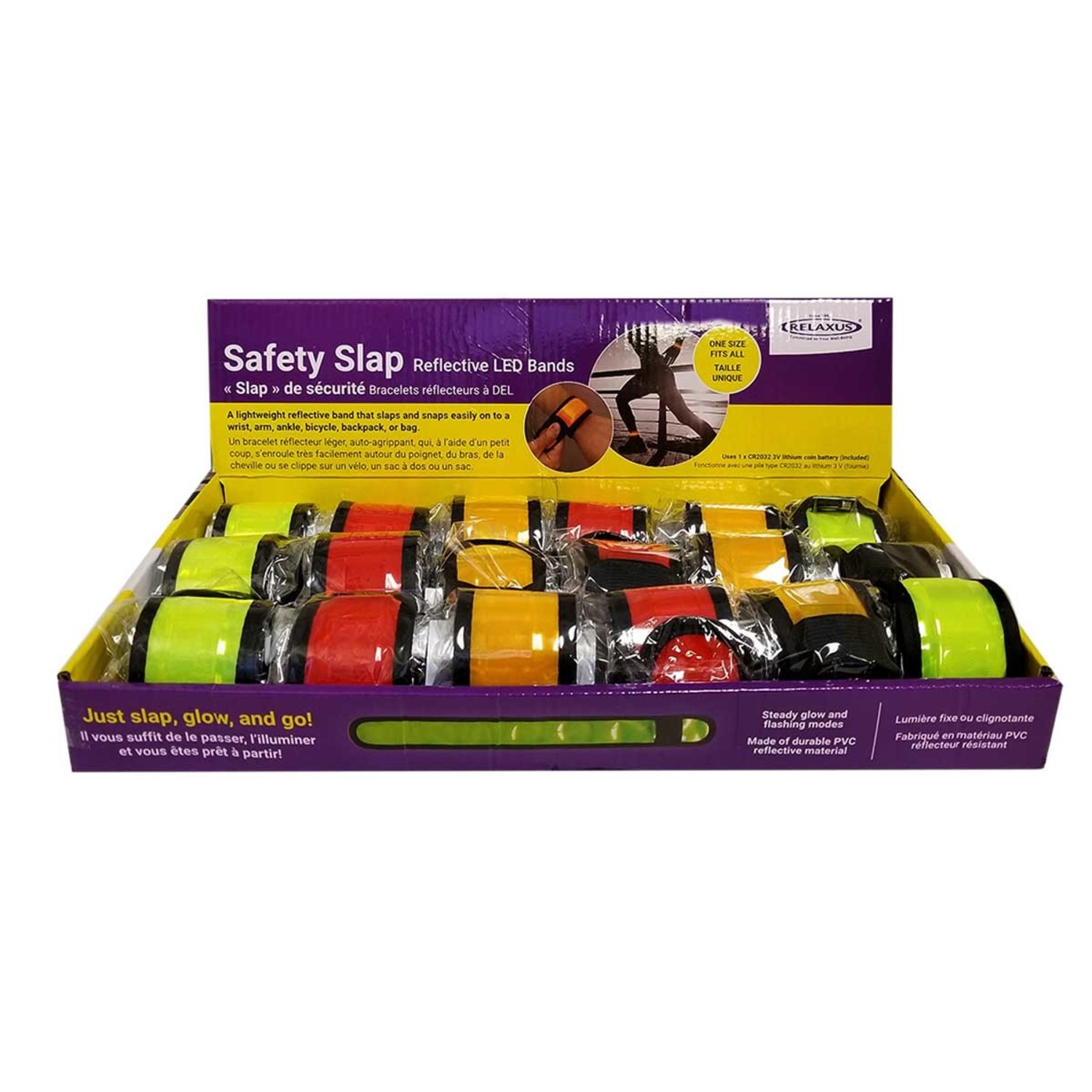 Safety Slap Bracelet/Wristband