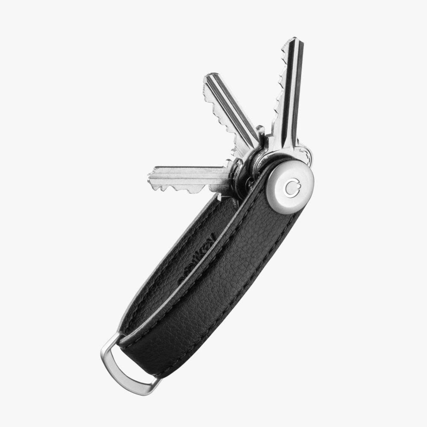 Orbitkey Cactus Vegan-Leather Key Organizer - Black - Just Bags Luggage  Center