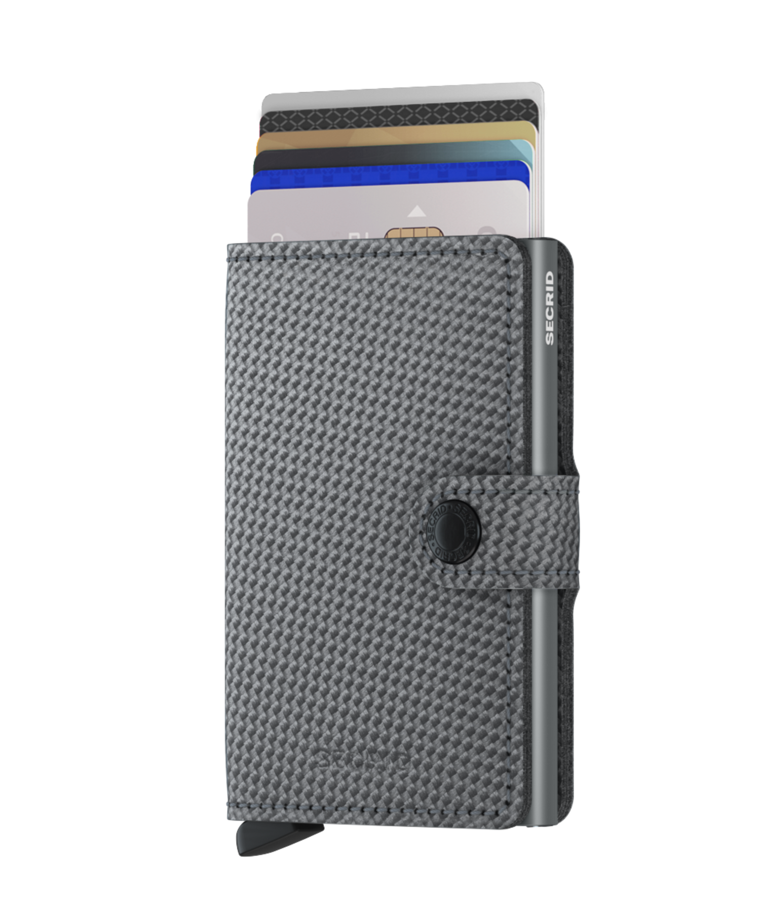 Secrid Mini Wallet- Carbon Cool Grey - Just Bags Luggage Center