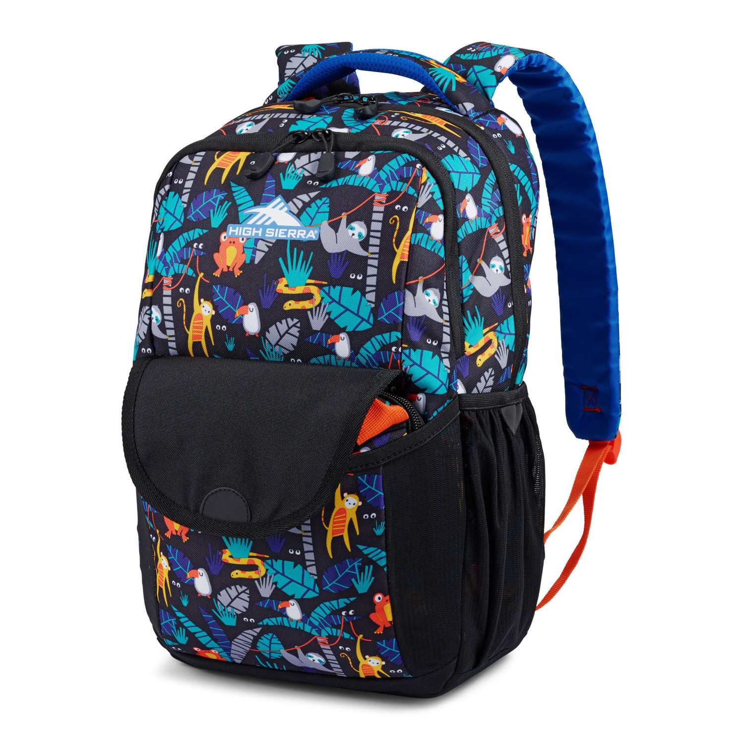 High Sierra Tropical Fliwer Backpack, Lunch tote & small cosmetic/pencil pouch Ollie Lunchkit Backpack main image 3