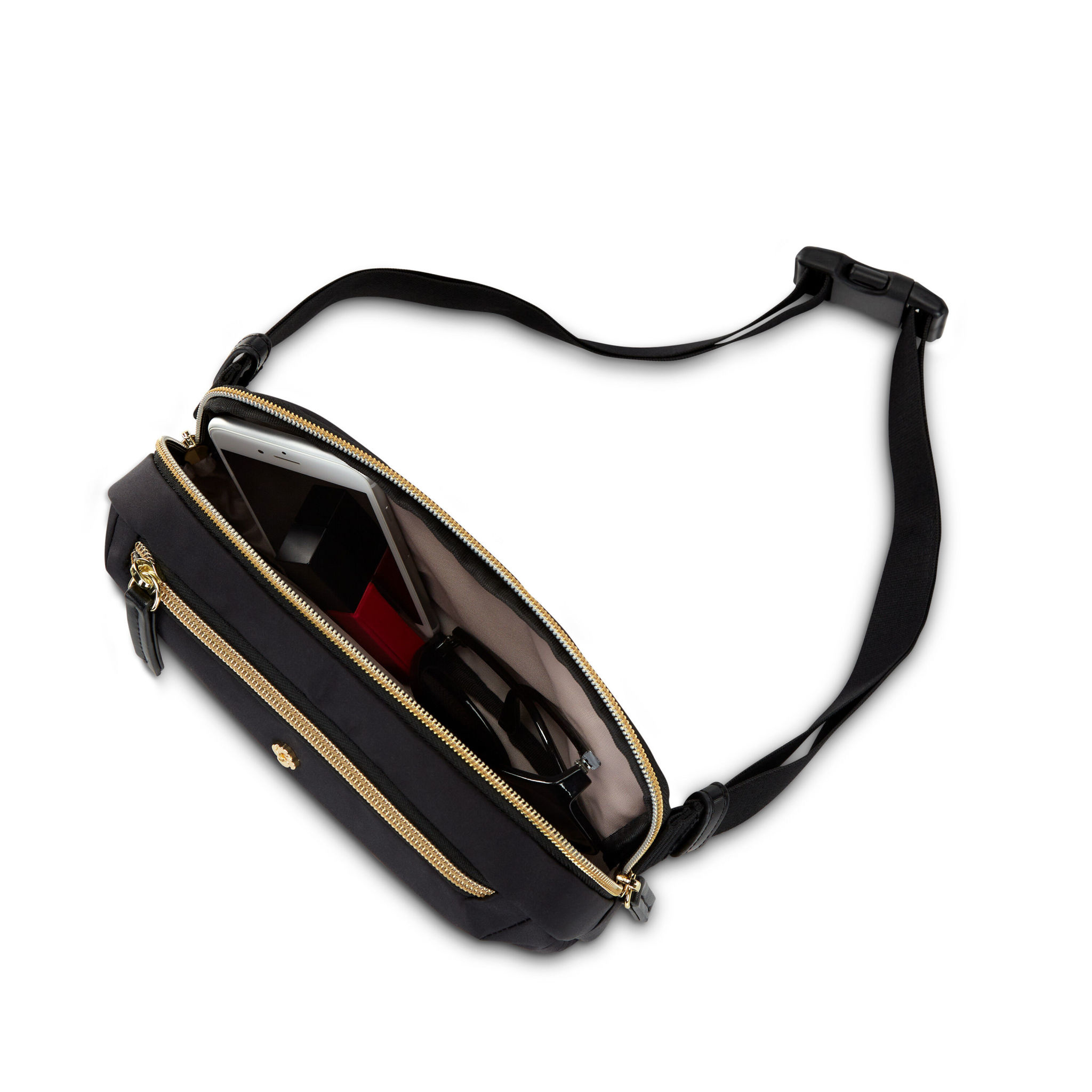 Samsonite Mobile Solution RFID Waist Pack Black Just Bags Luggage Center
