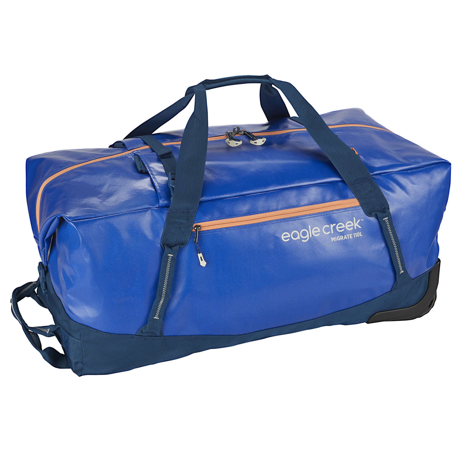 Eagle Creek Migrate Wheeled Duffle 110L Mesa Blue Just Bags