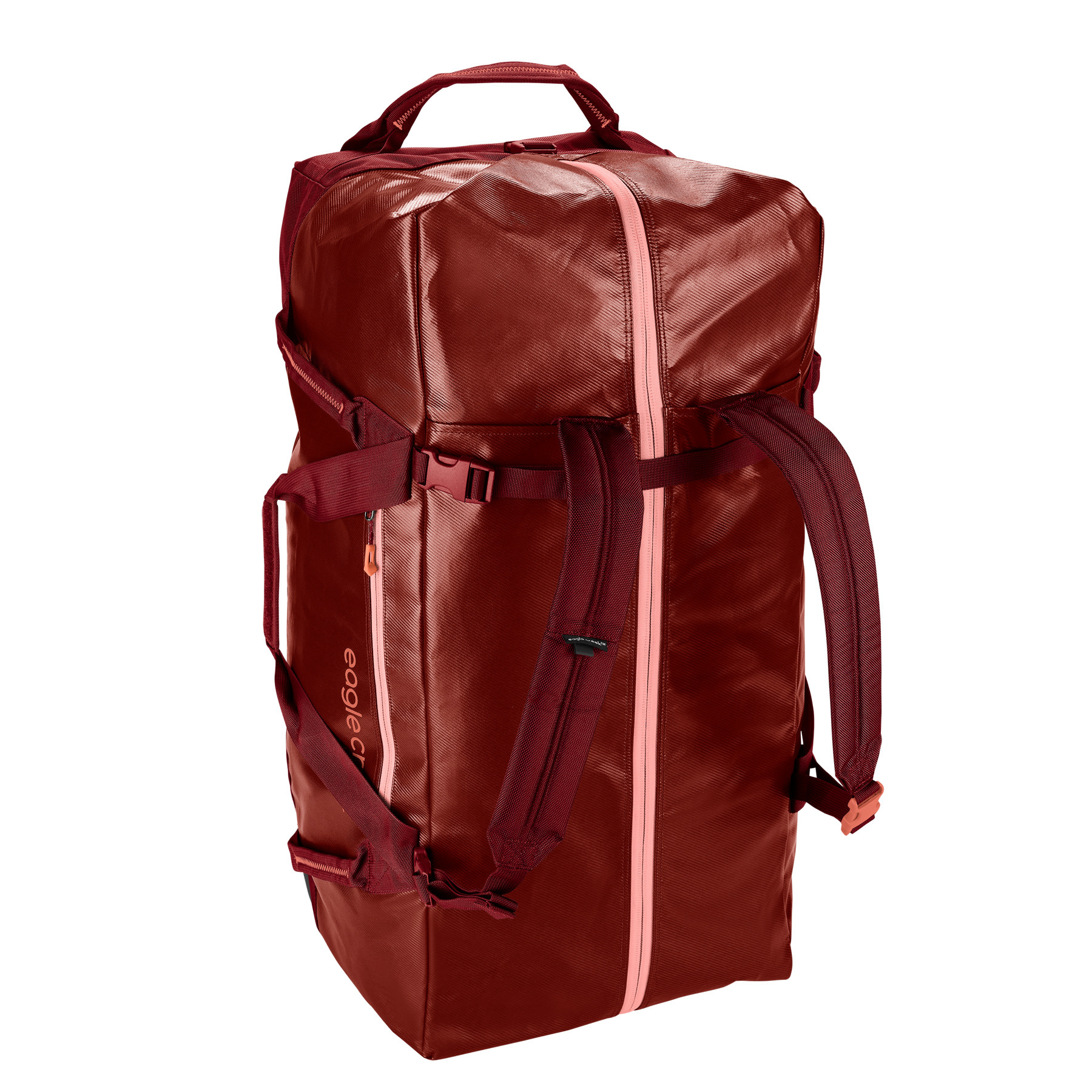Eagle Creek Migrate Wheeled Duffle 110L Burnt Berry Just Bags