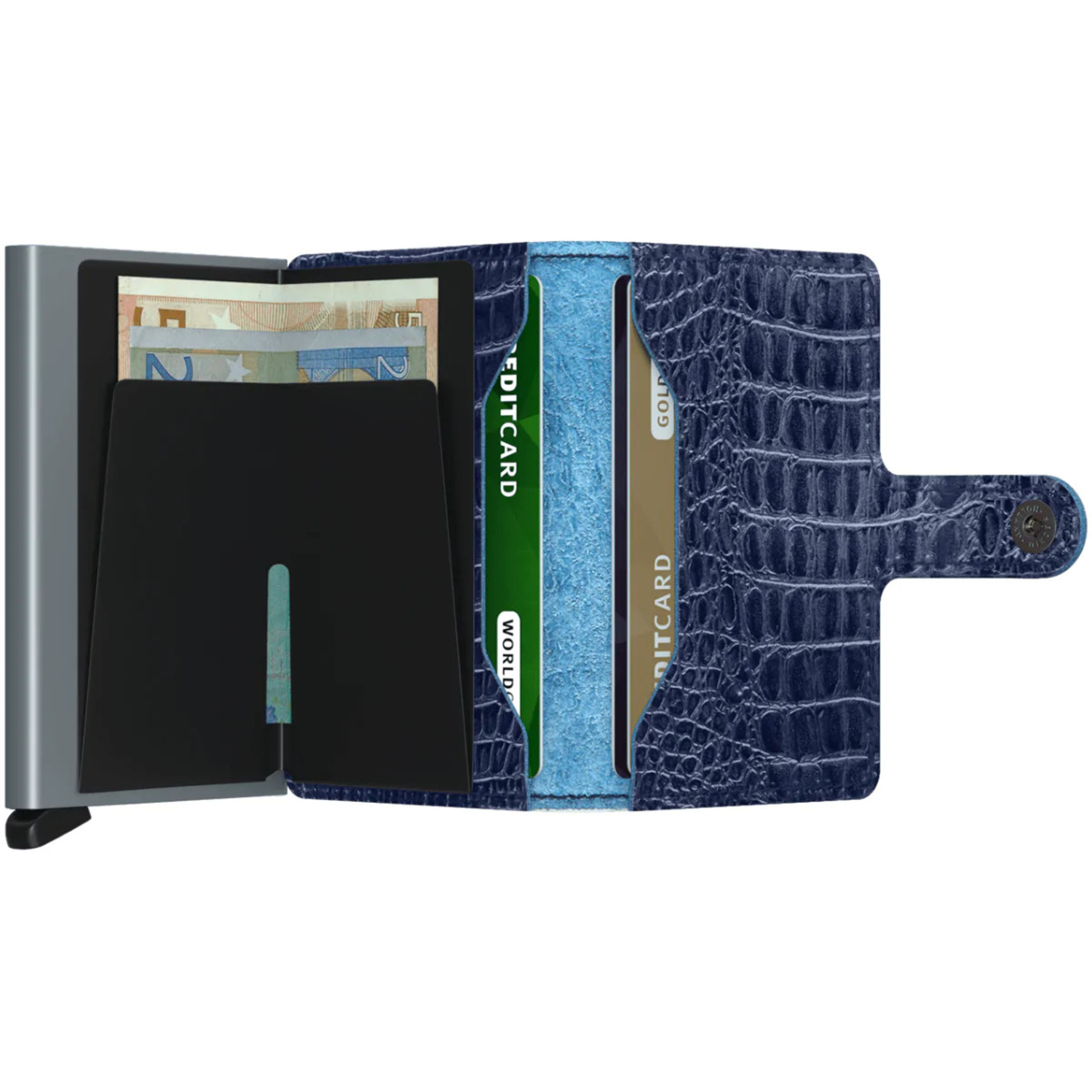 Secrid Mini Wallet- Nile Blue - Just Bags Luggage Center