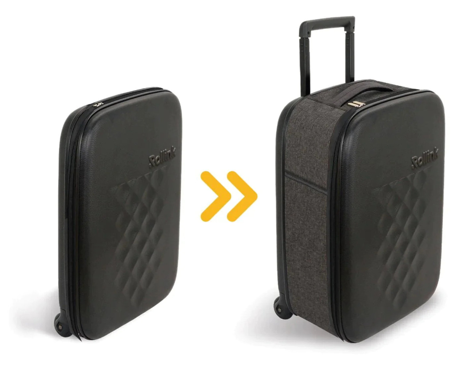 Rollink Flex Earth 20 Foldable Carry On Luggage Just Bags Luggage Center