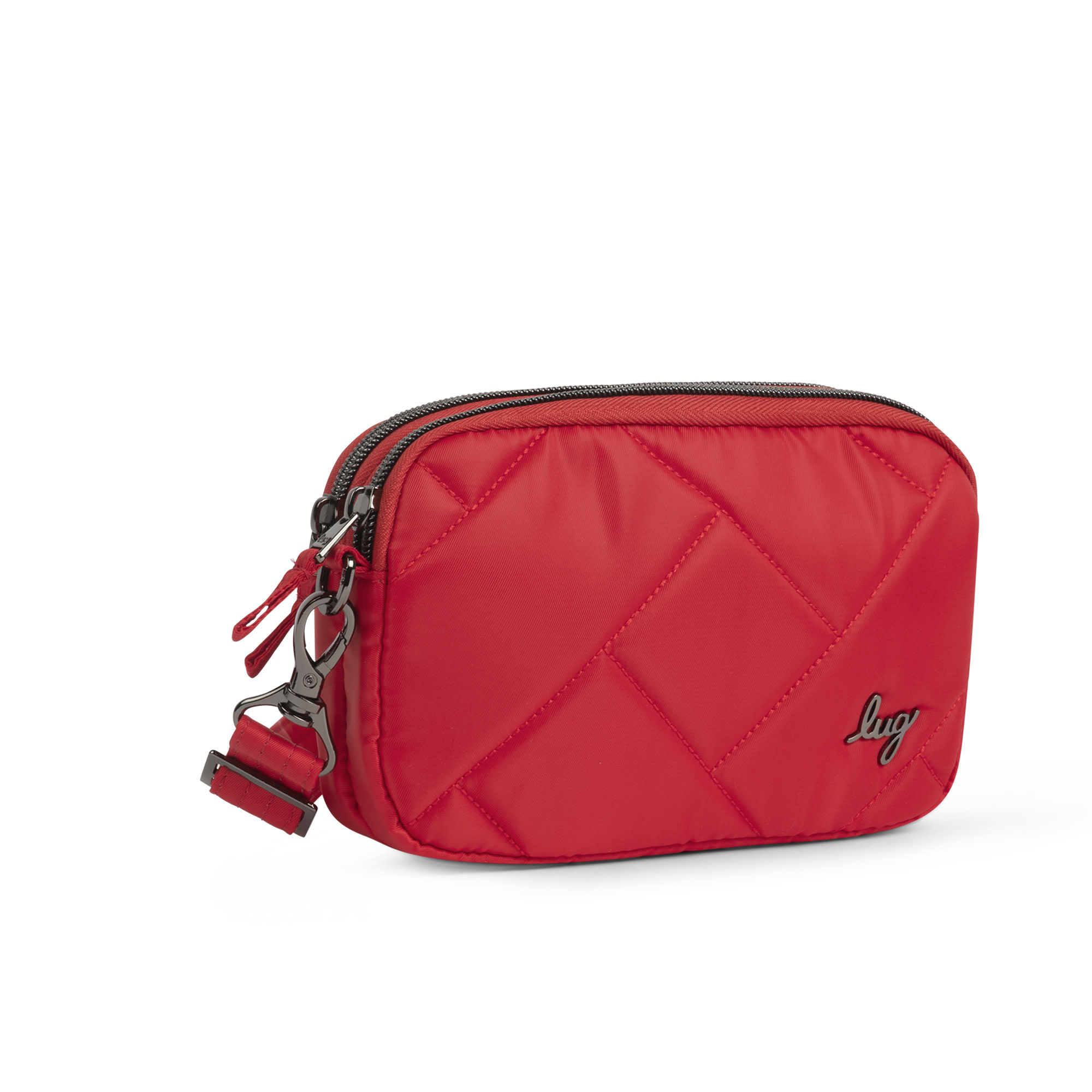 Lug Coupe SE Convertible Crossbody Bag- Poppy Red