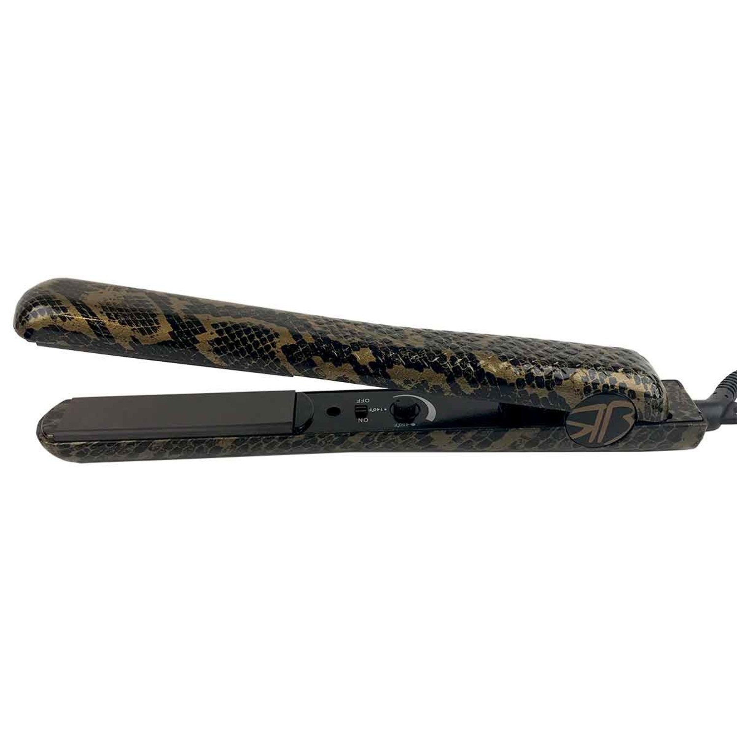 Relaxus Relaxus Beauty Ceramic Hair Straightner Gold Python