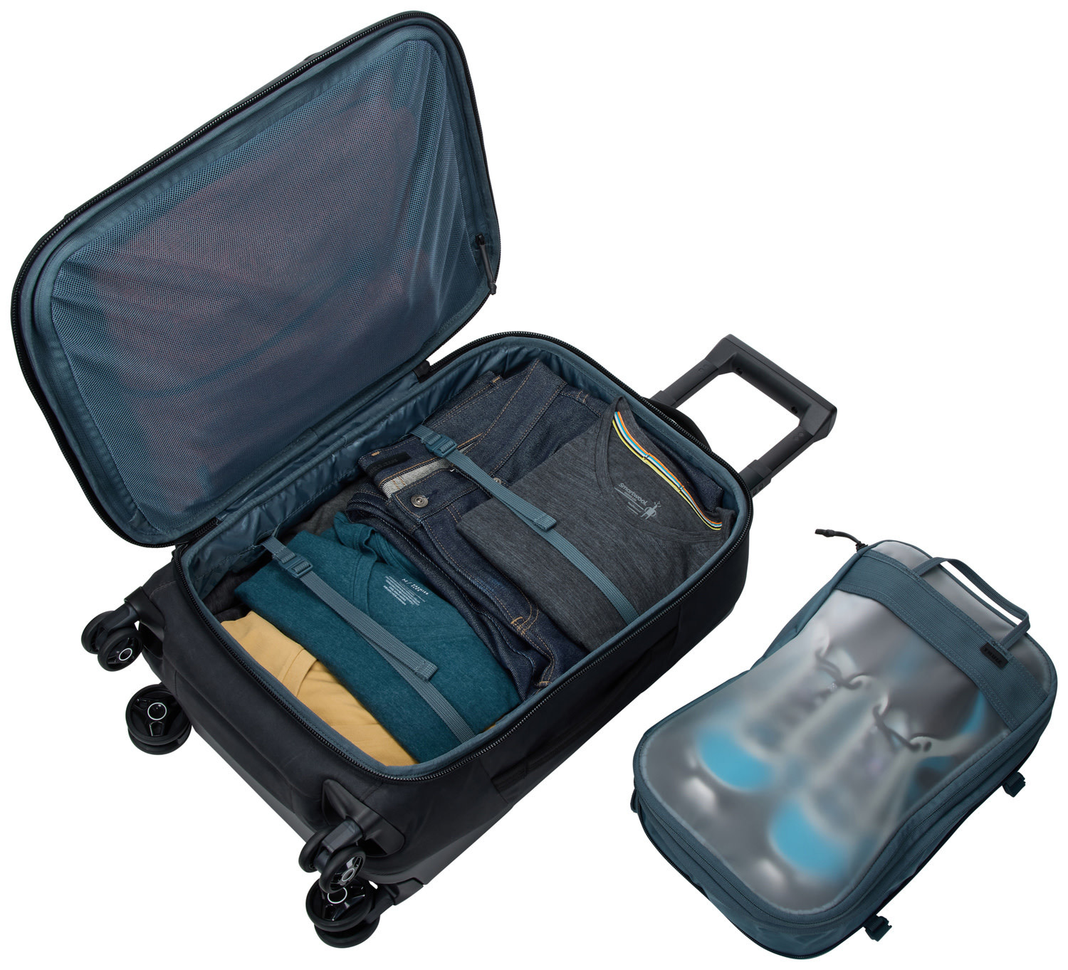 Thule Aion Carry On Spinner Black - Just Bags Luggage Center