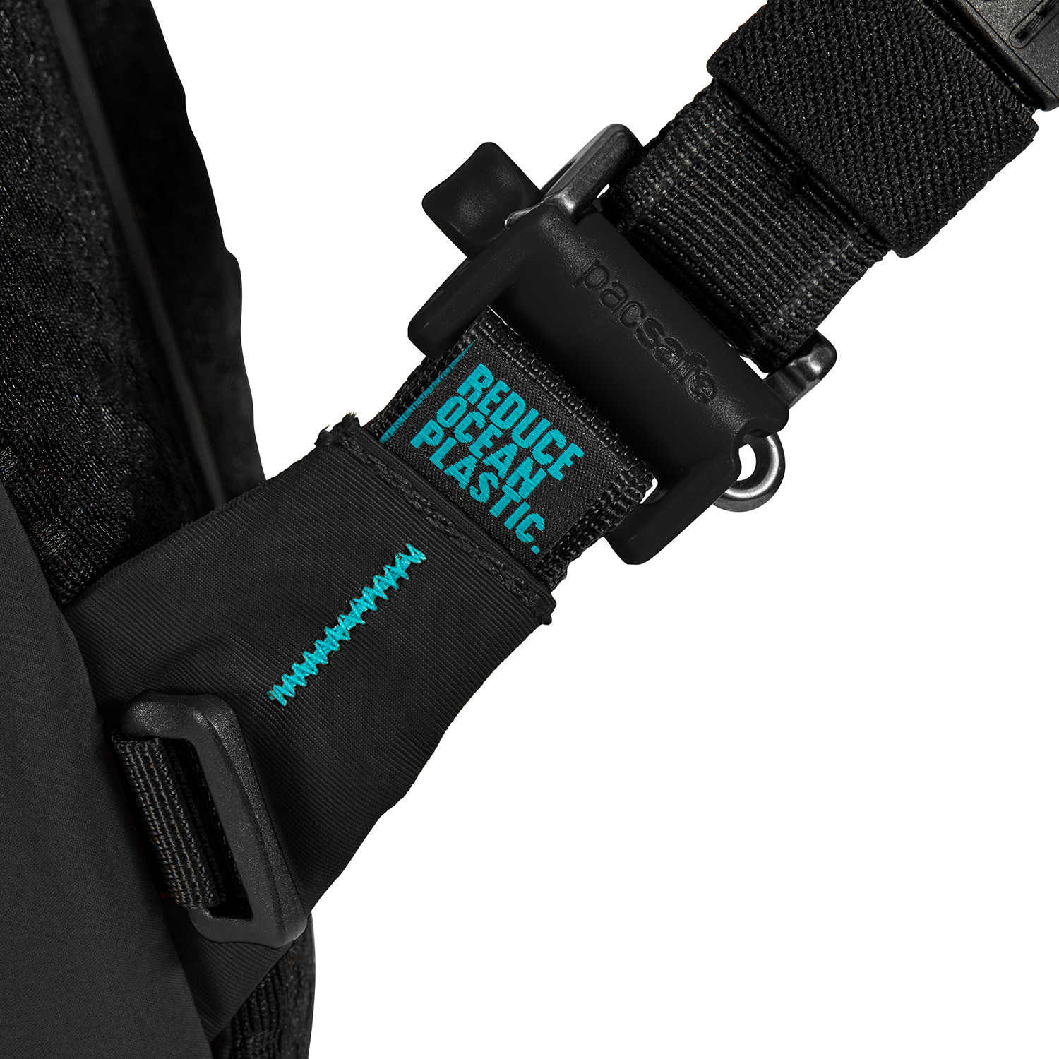 Pacsafe® Eco 12L Anti-Theft Sling Backpack- Econyl® Black - Just 