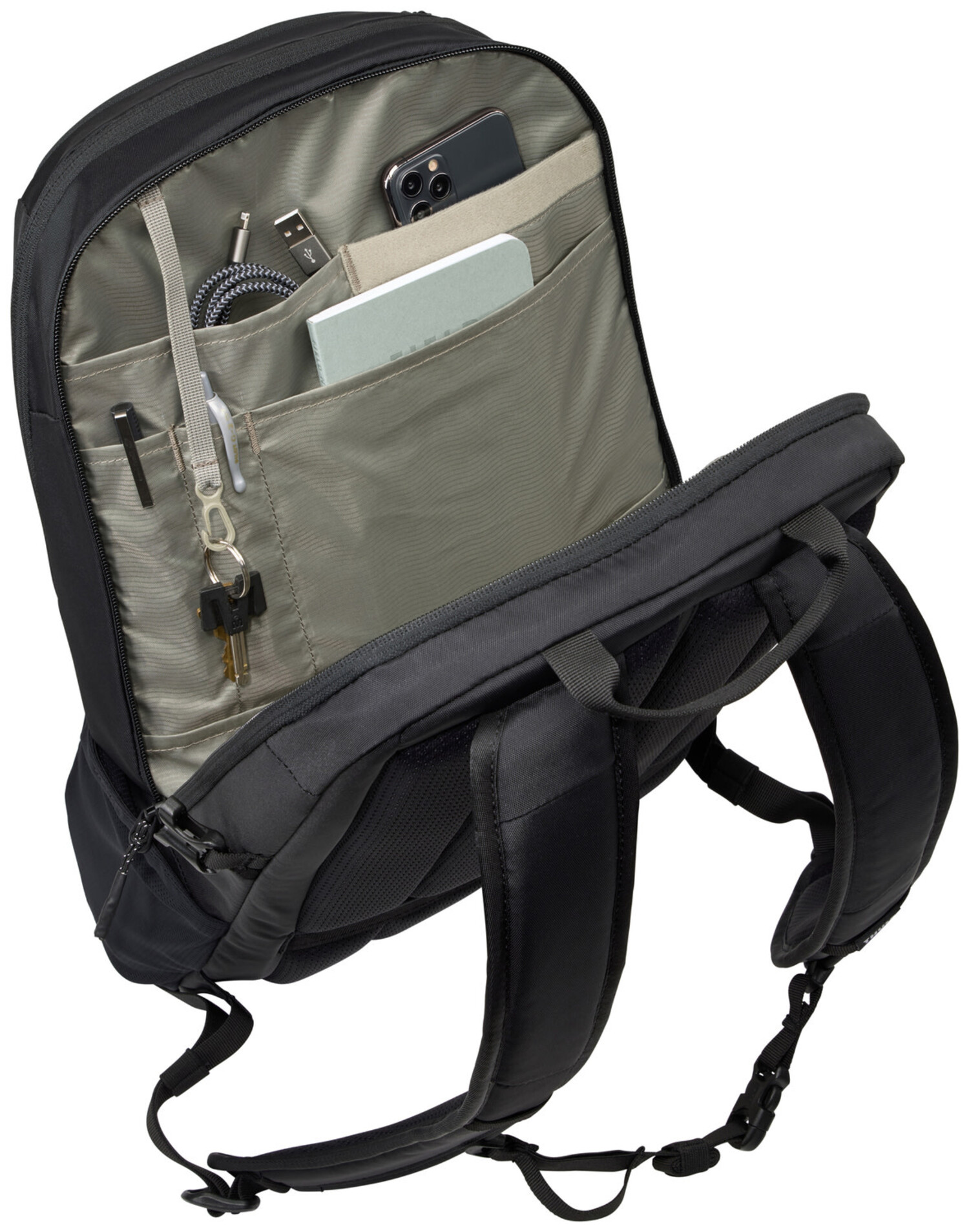 Thule Enroute Backpack 23L Black - Just Bags Luggage Center